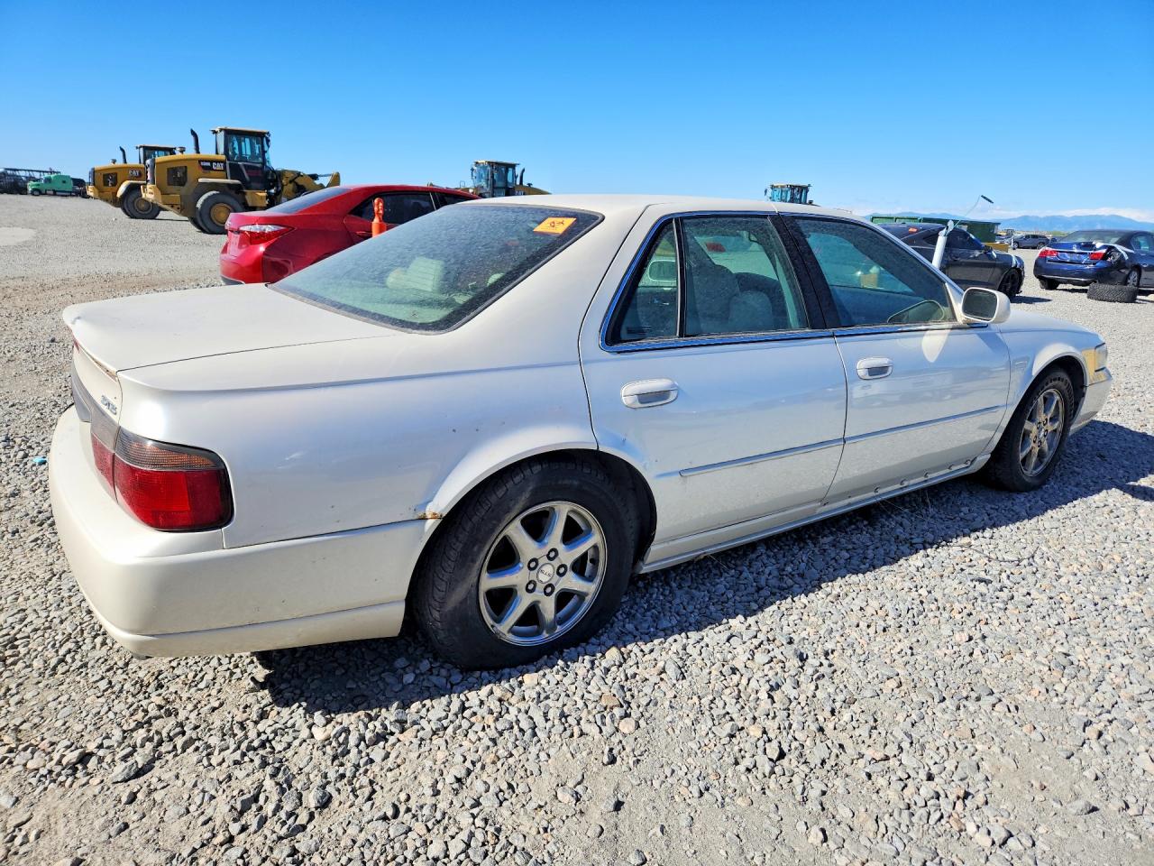 2000 Cadillac Seville Sts Белый vin: 1G6KY5490YU146493