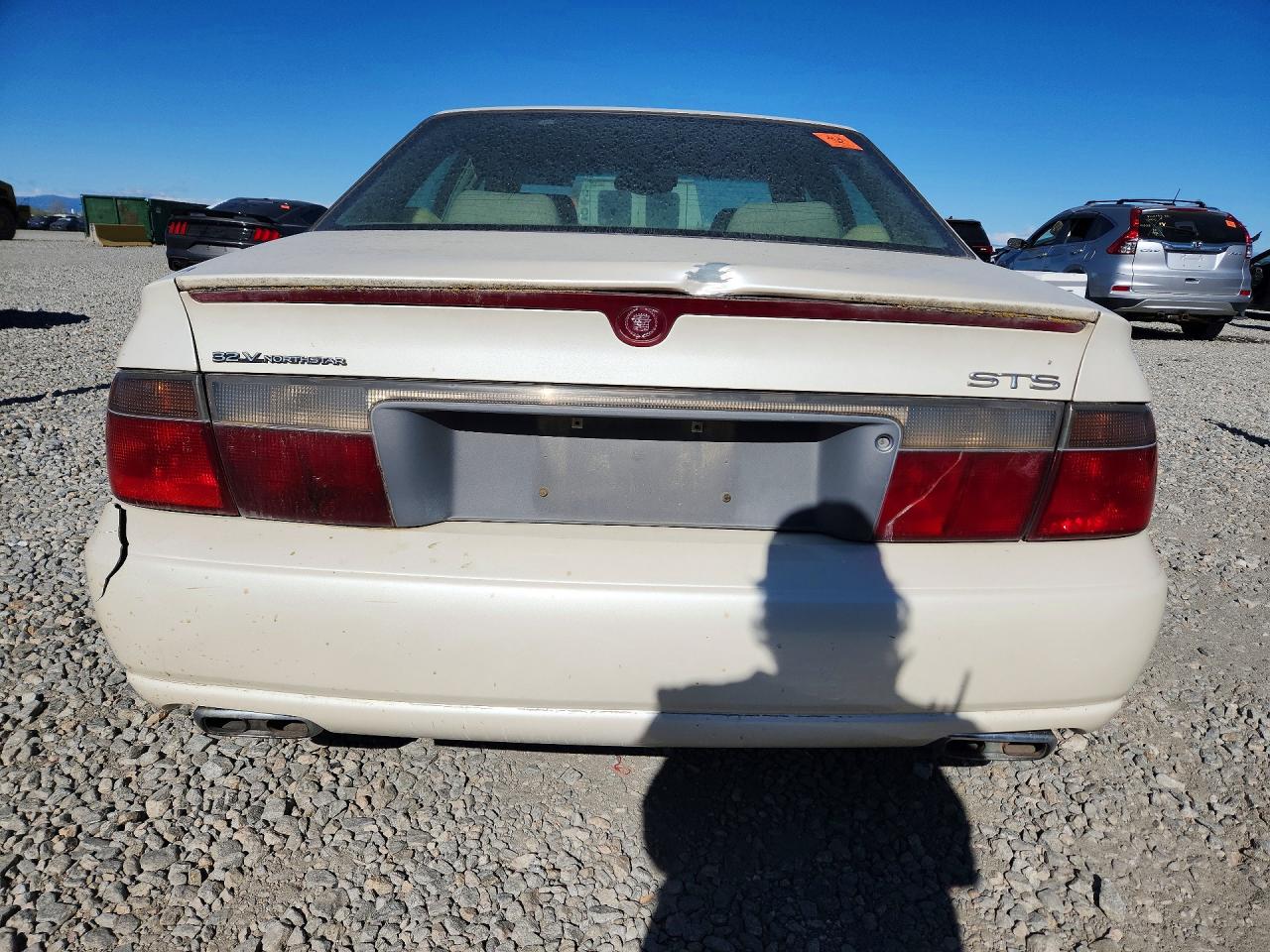2000 Cadillac Seville Sts Белый vin: 1G6KY5490YU146493