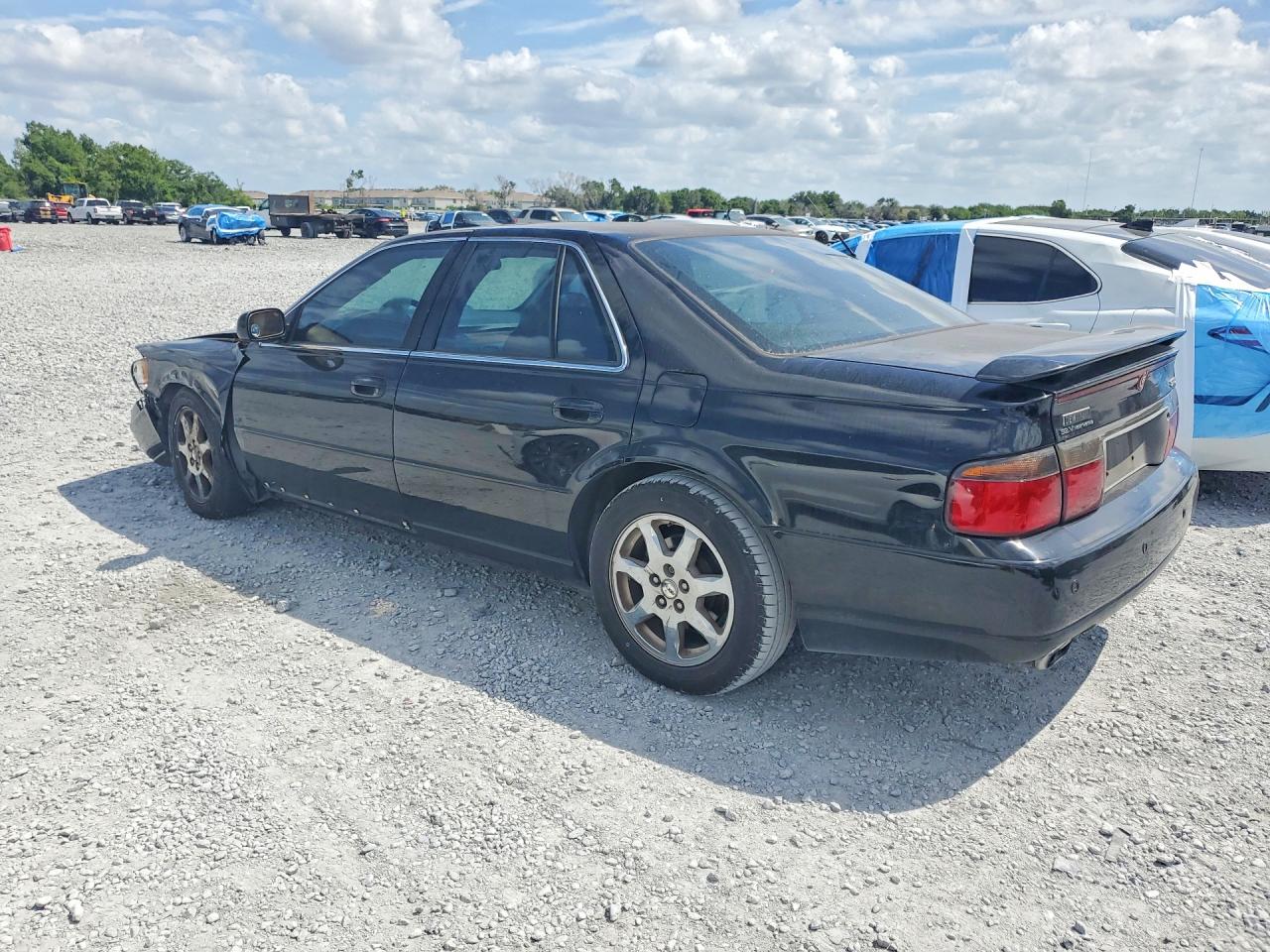 2002 Cadillac Seville Sts Black vin: 1G6KY54952U103615