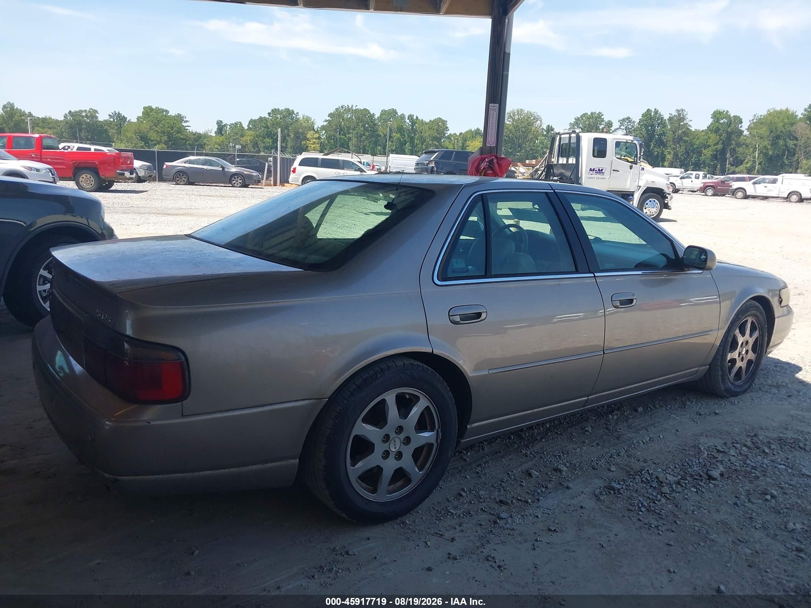 2001 Cadillac Seville Sts Gold vin: 1G6KY54961U154538