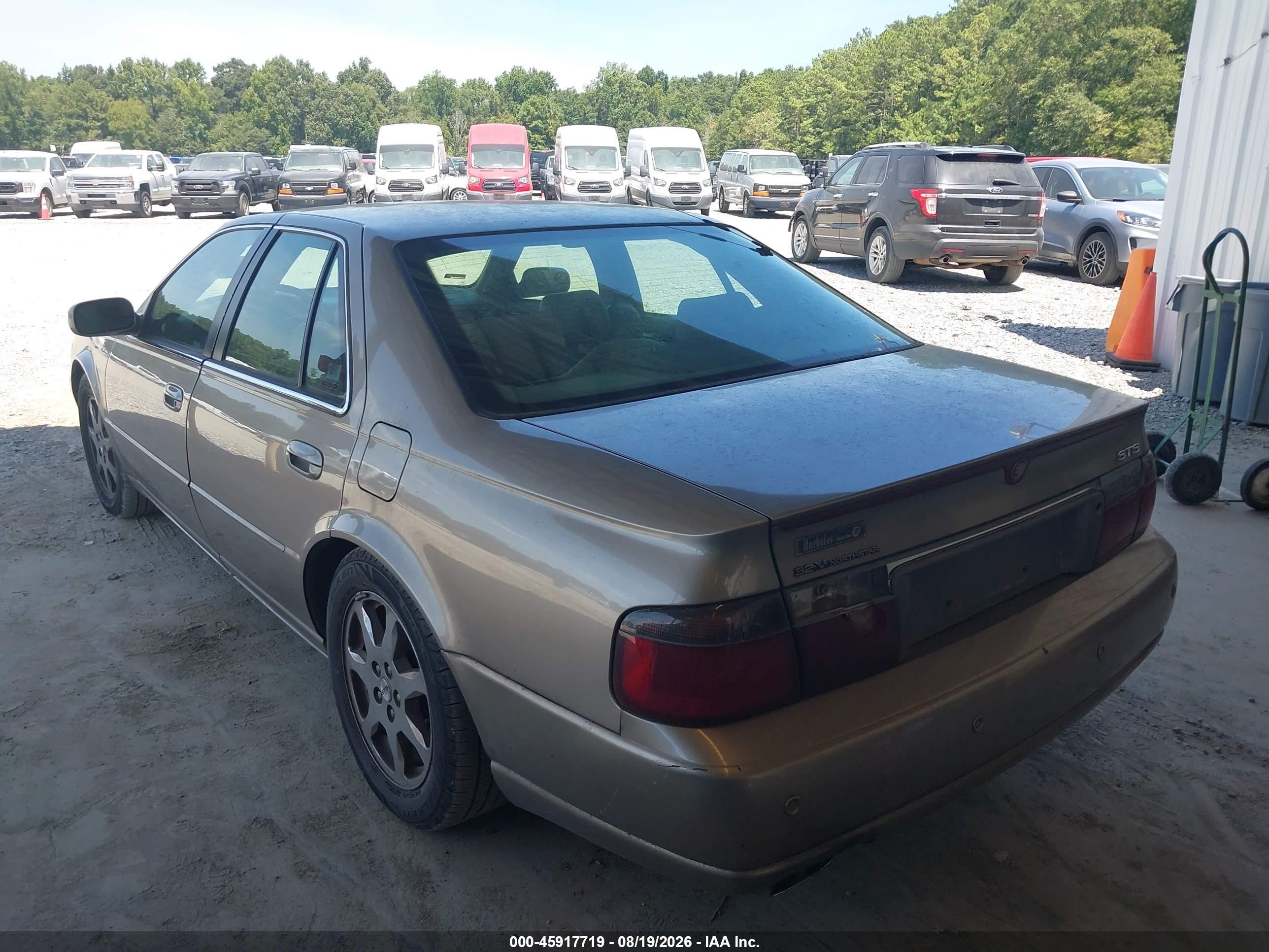 2001 Cadillac Seville Sts Gold vin: 1G6KY54961U154538