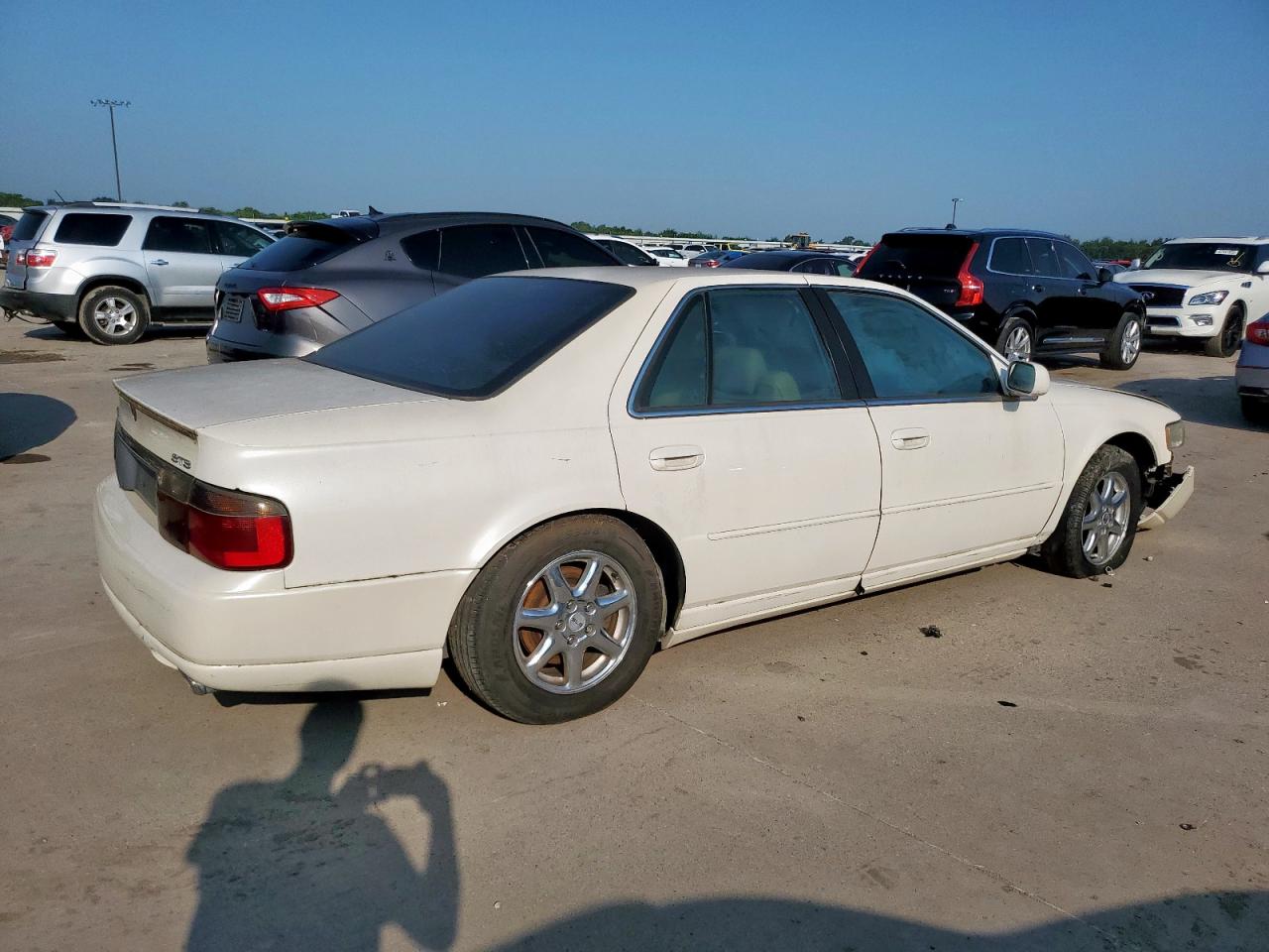 1999 Cadillac Seville Sts Белый vin: 1G6KY5497XU922536