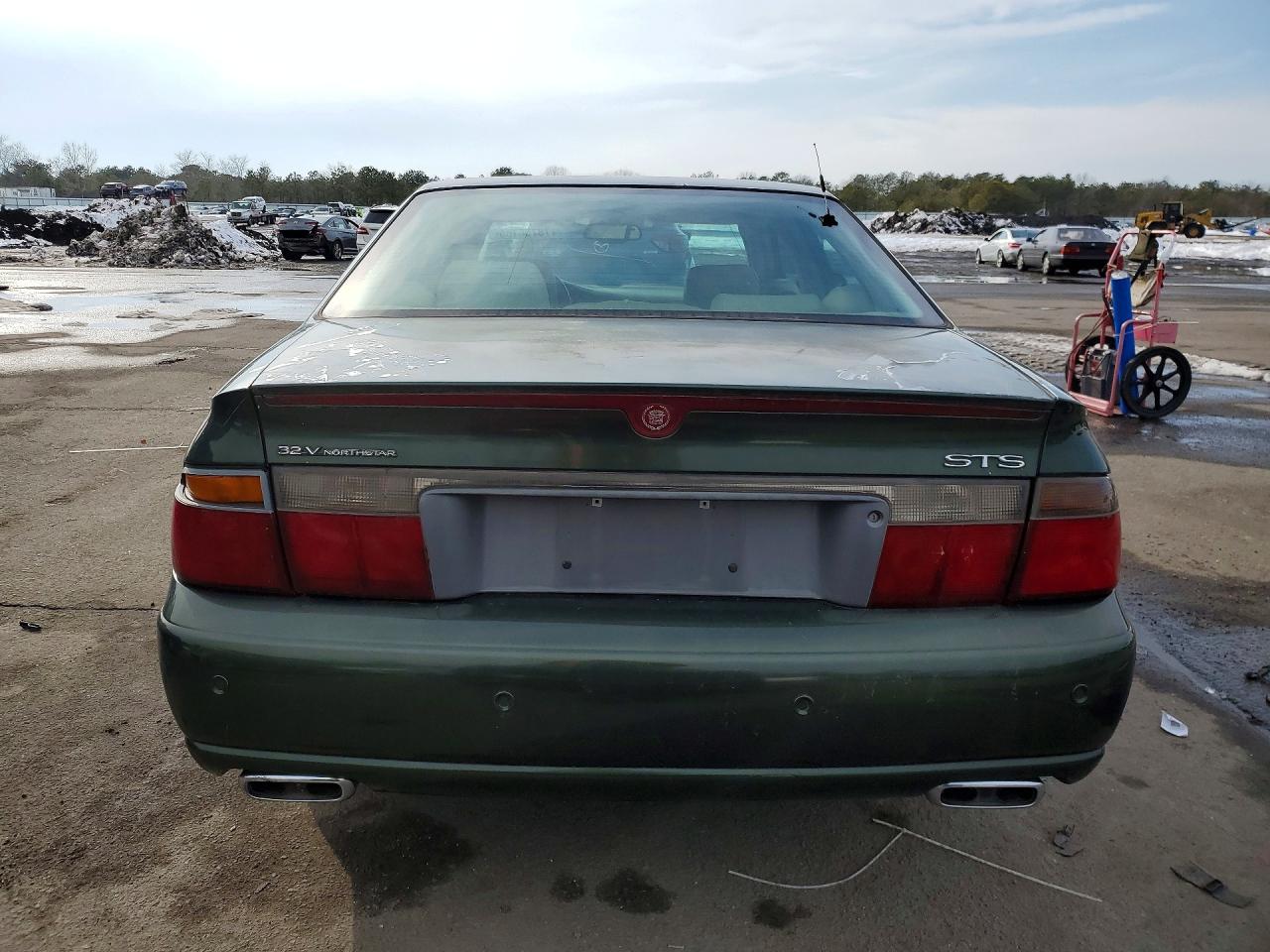 2002 Cadillac Seville Green vin: 1G6KY54991U189350