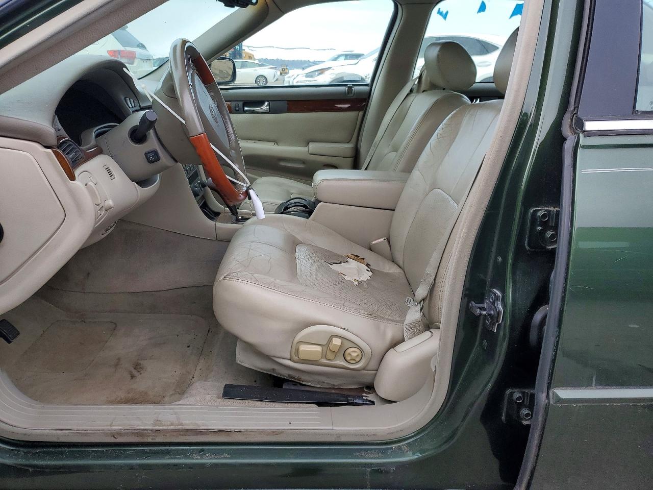 2002 Cadillac Seville Green vin: 1G6KY54991U189350