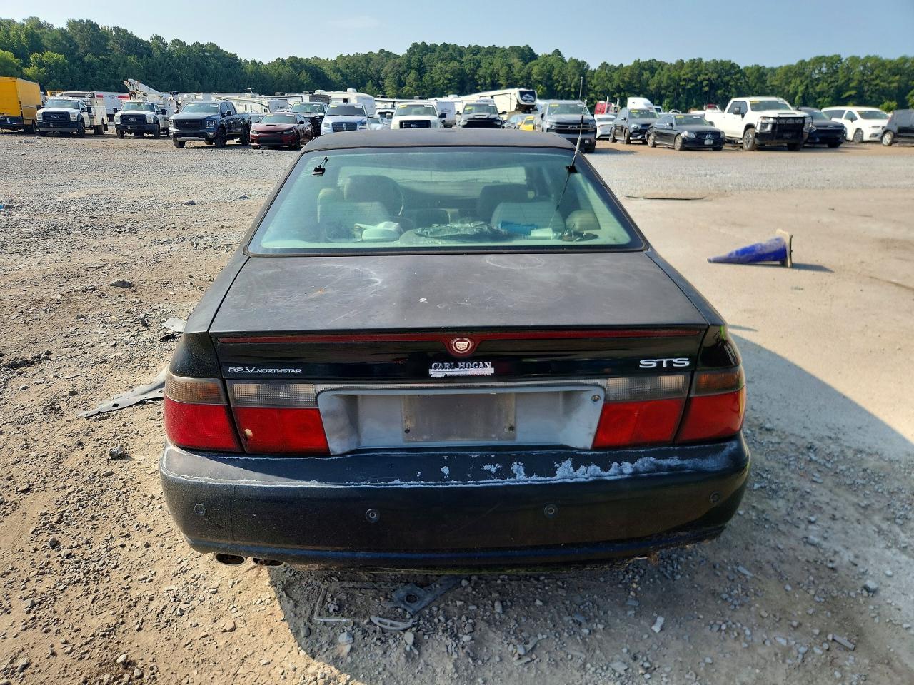 2003 Cadillac Seville Black vin: 1G6KY54993U122556