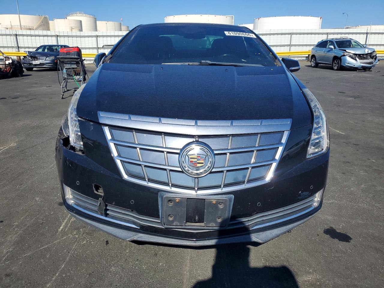 2014 Cadillac Elr Luxury Black vin: 1G6RM1E43EU600771
