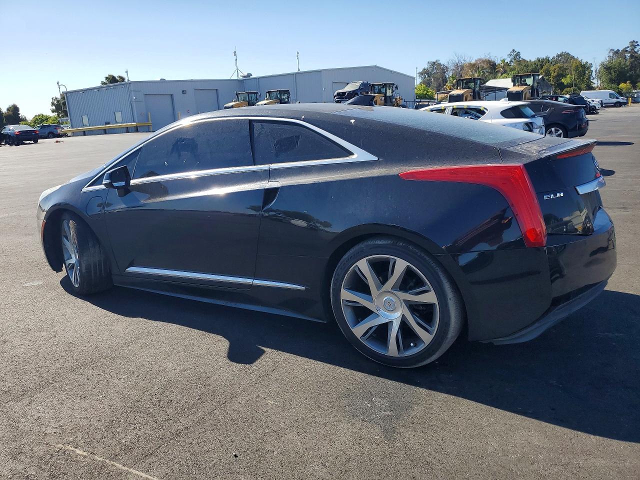 2014 Cadillac Elr Luxury Black vin: 1G6RM1E43EU600771