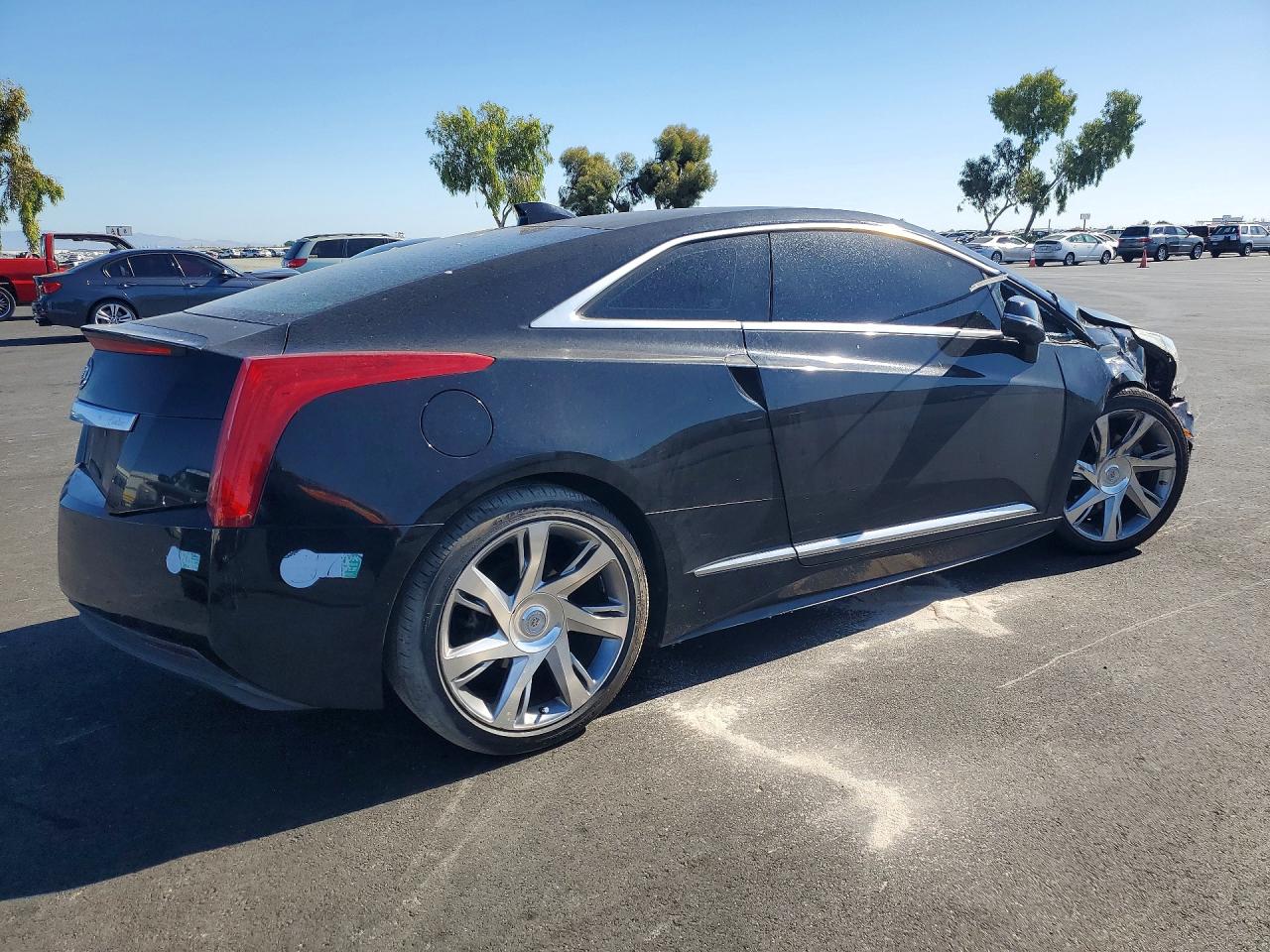 2014 Cadillac Elr Luxury Black vin: 1G6RM1E43EU600771