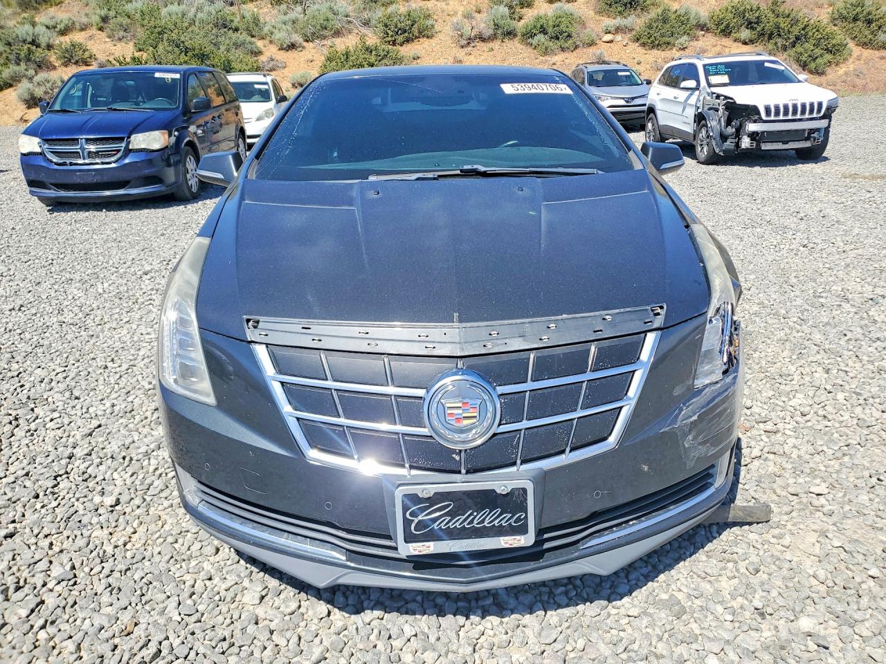 2014 Cadillac Elr Luxury Charcoal vin: 1G6RM1E45EU601758
