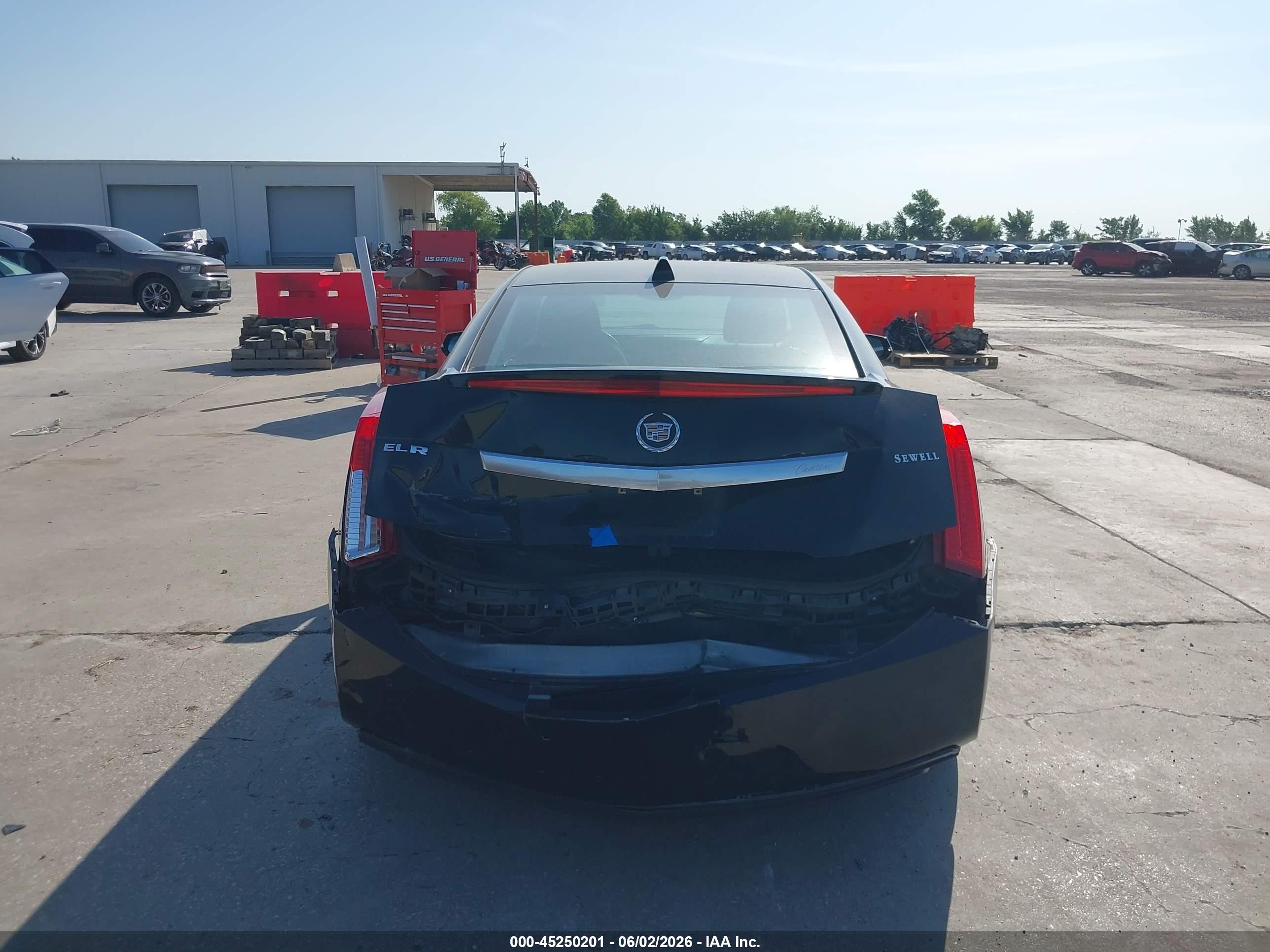 2014 Cadillac Elr Standard Черный vin: 1G6RM1E48EU600488