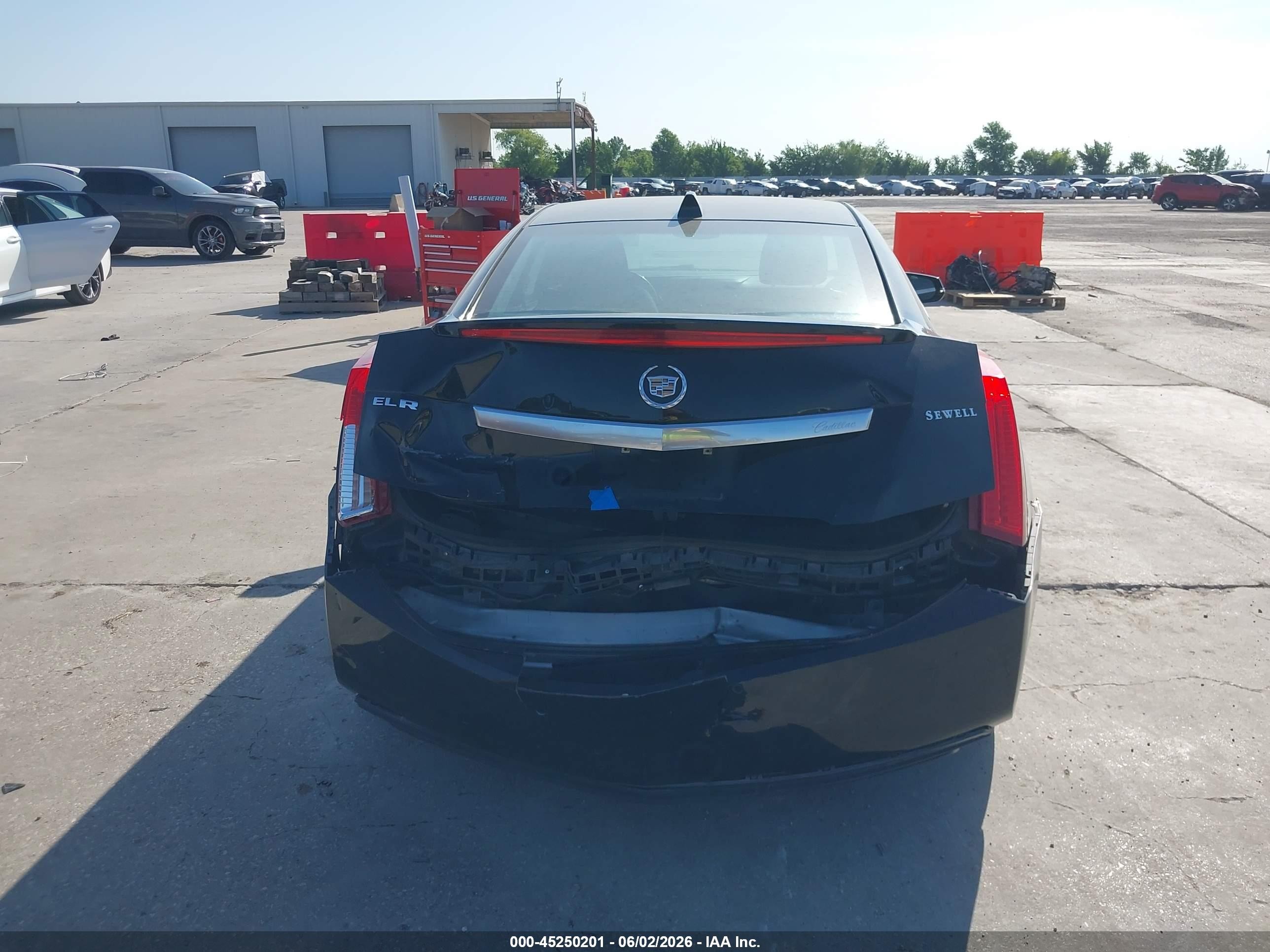 2014 Cadillac Elr Standard Черный vin: 1G6RM1E48EU600488