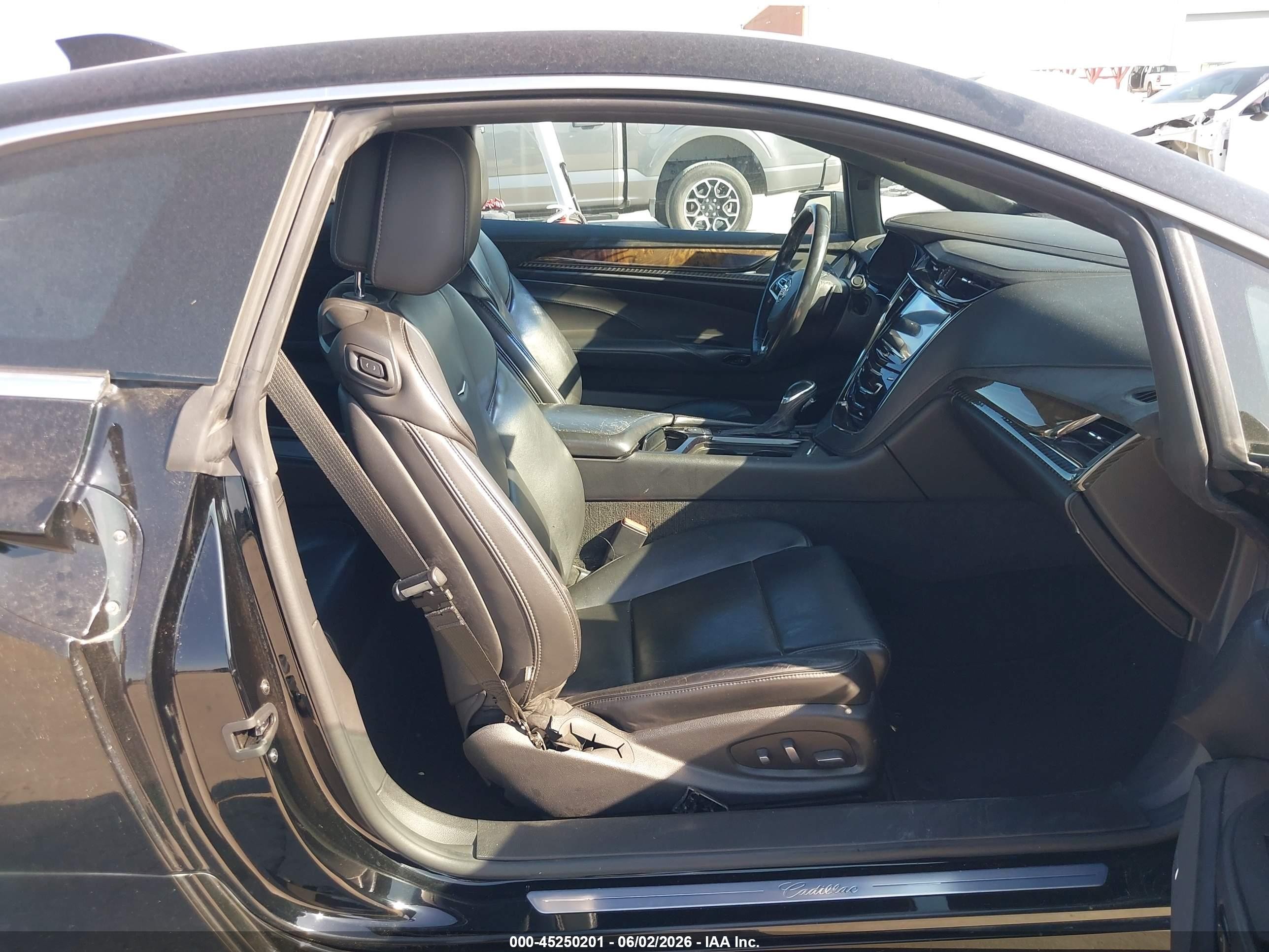 2014 Cadillac Elr Standard Черный vin: 1G6RM1E48EU600488