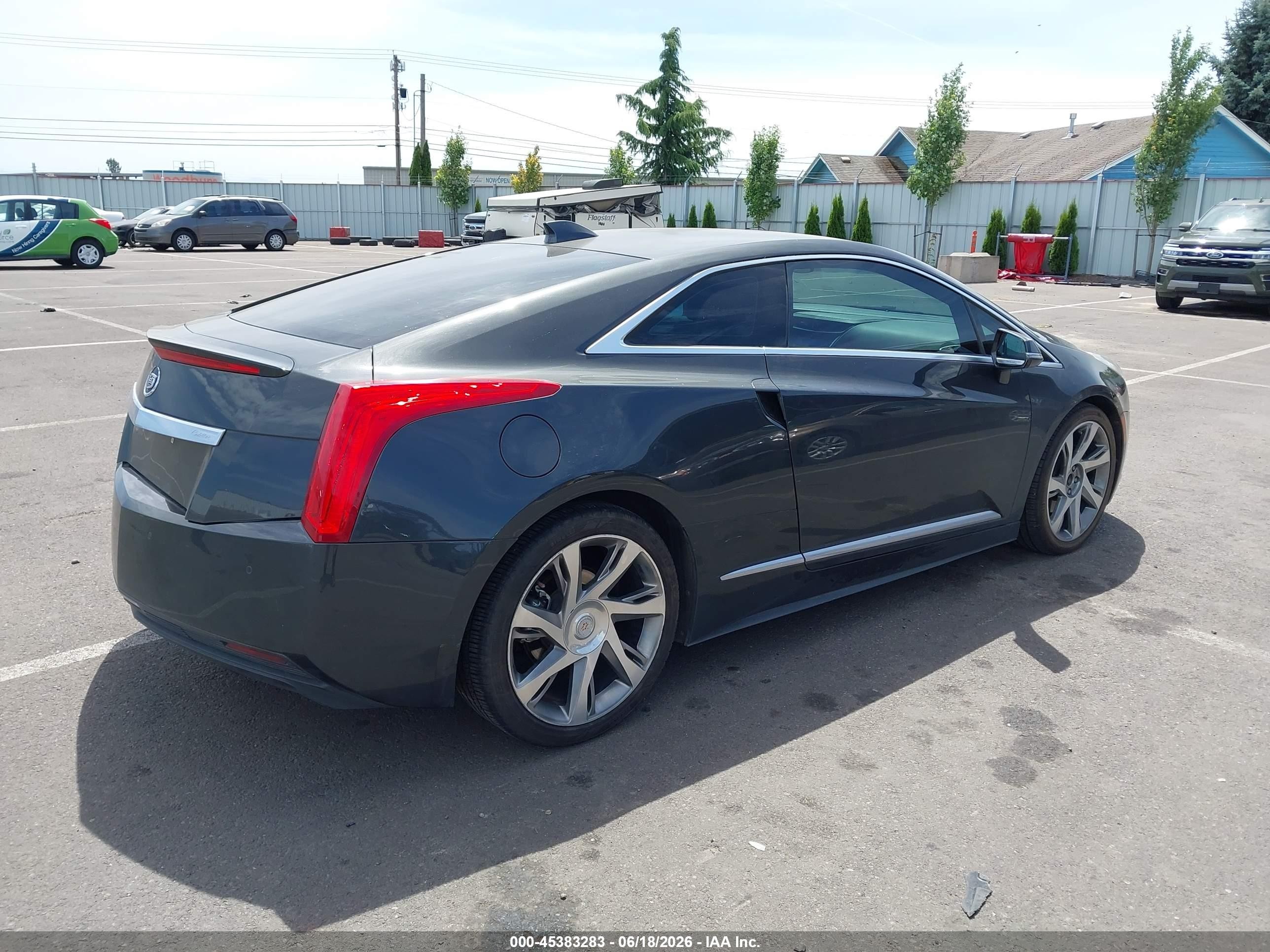 2014 Cadillac Elr Standard Black vin: 1G6RM1E49EU601276