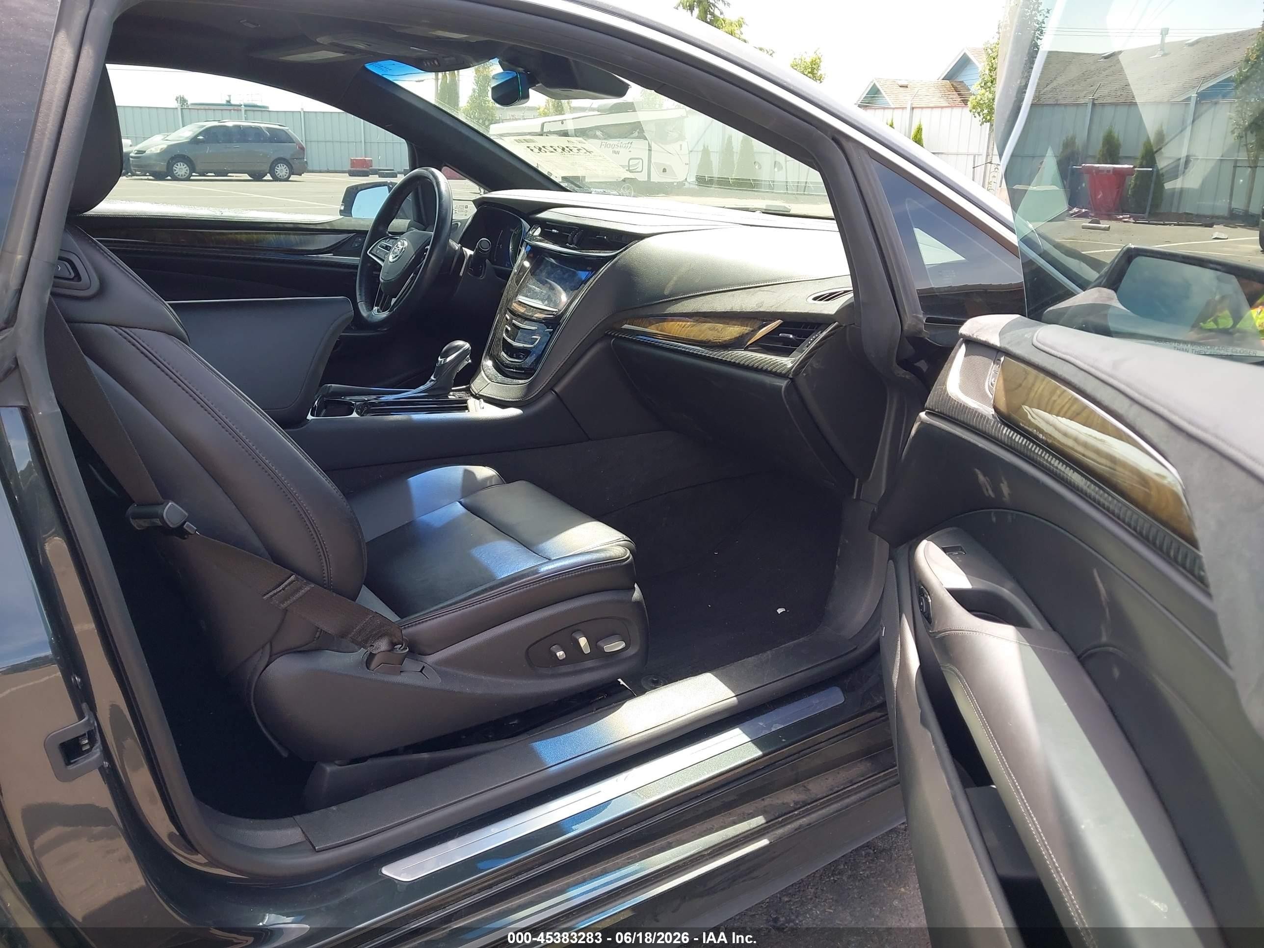 2014 Cadillac Elr Standard Black vin: 1G6RM1E49EU601276