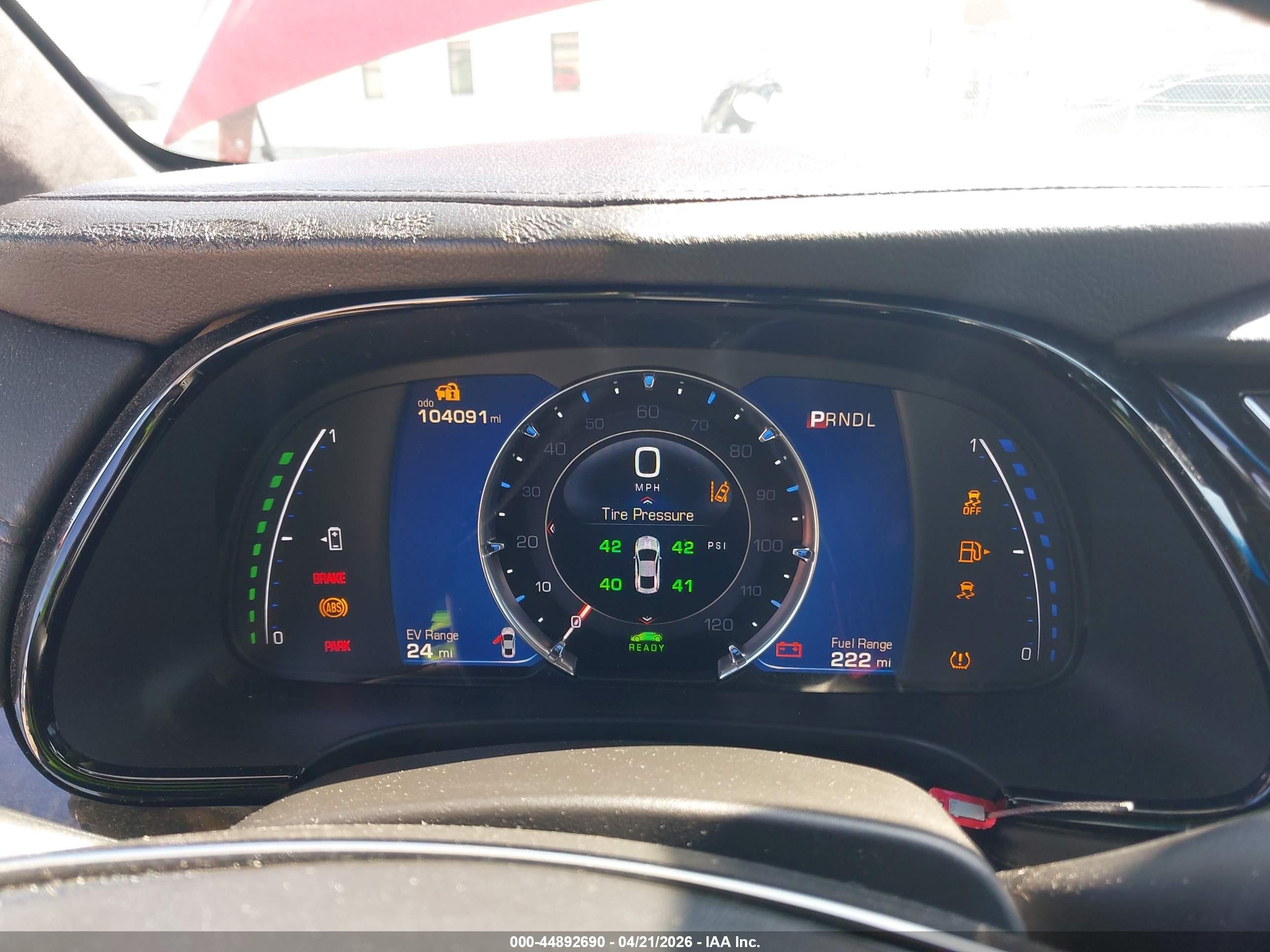 2014 Cadillac Elr Standard Red vin: 1G6RM1E4XEU601478