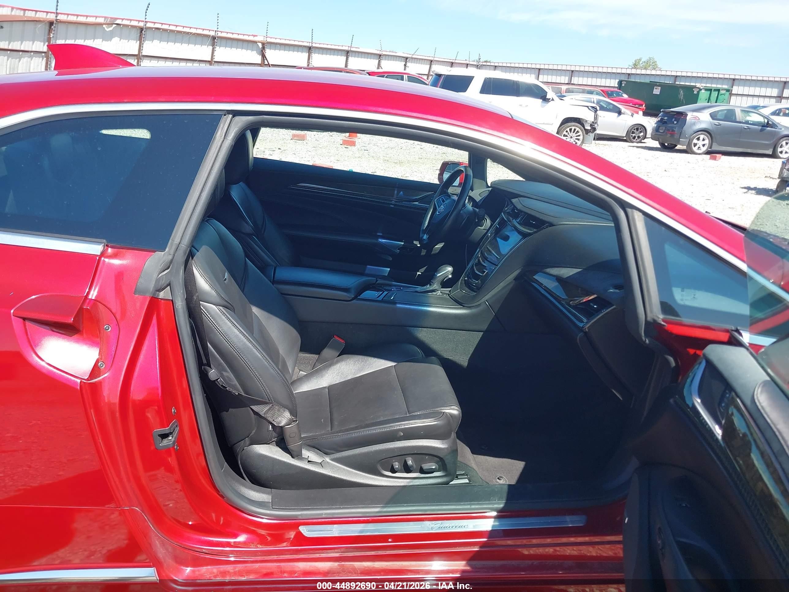 2014 Cadillac Elr Standard Red vin: 1G6RM1E4XEU601478
