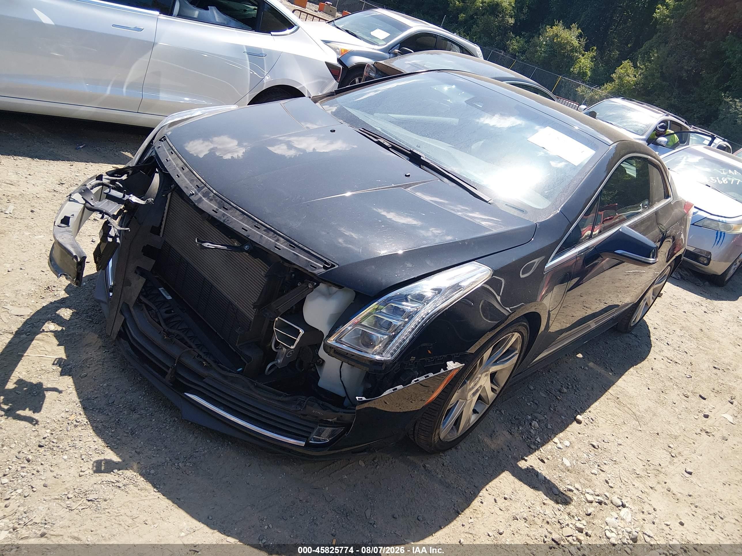 2014 Cadillac Elr Standard Black vin: 1G6RR1E40EU601197