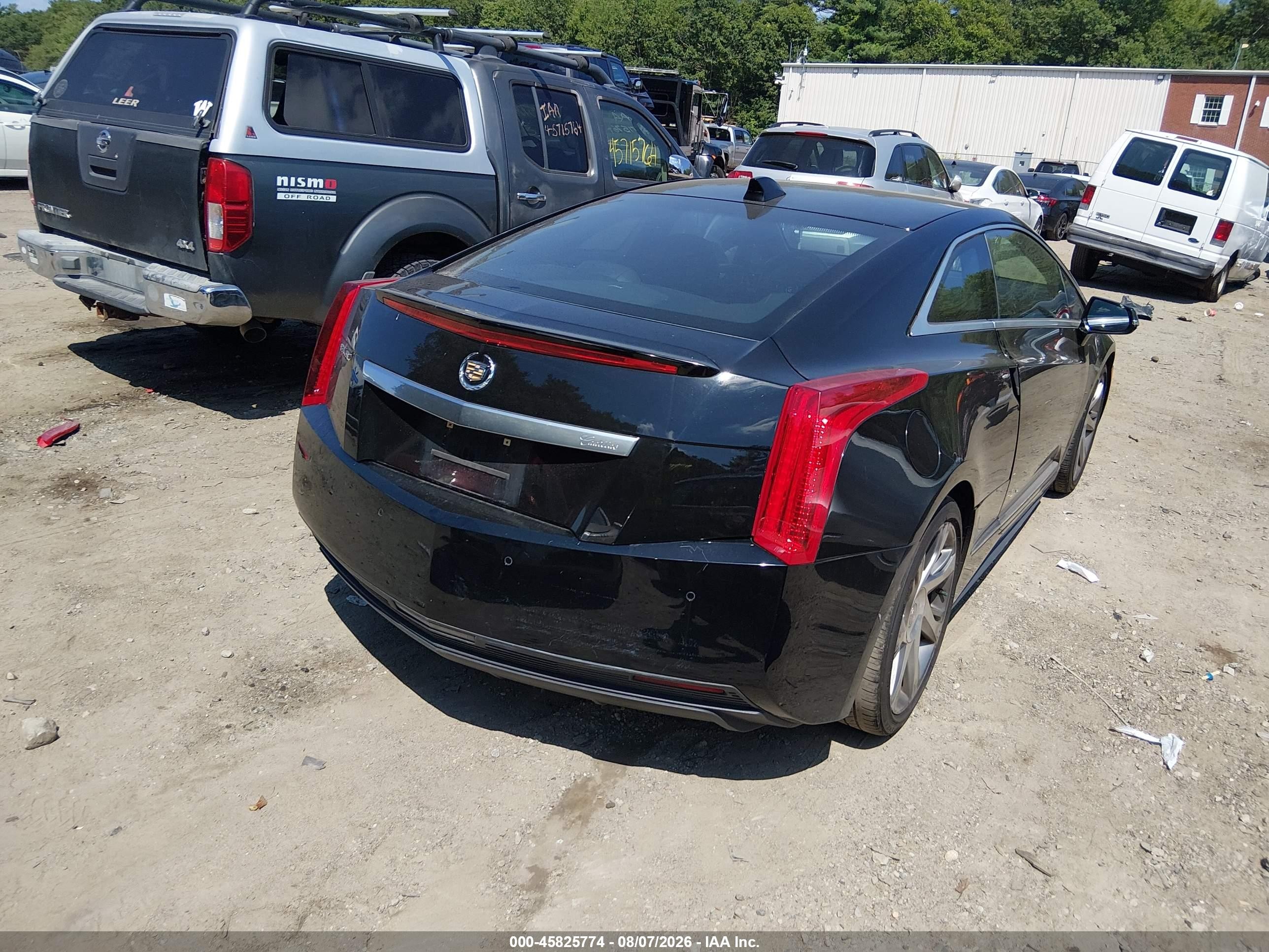 2014 Cadillac Elr Standard Black vin: 1G6RR1E40EU601197