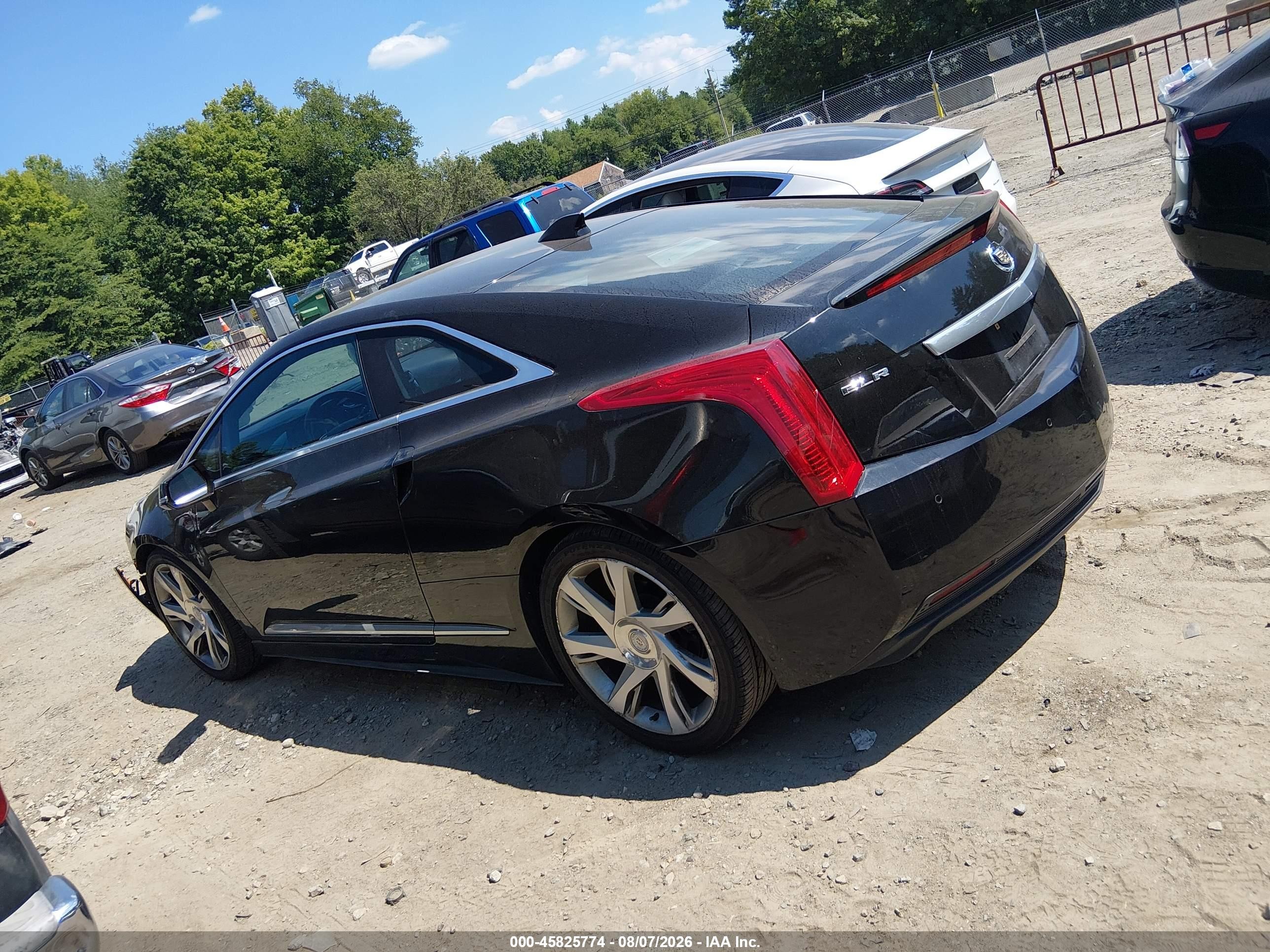 2014 Cadillac Elr Standard Black vin: 1G6RR1E40EU601197