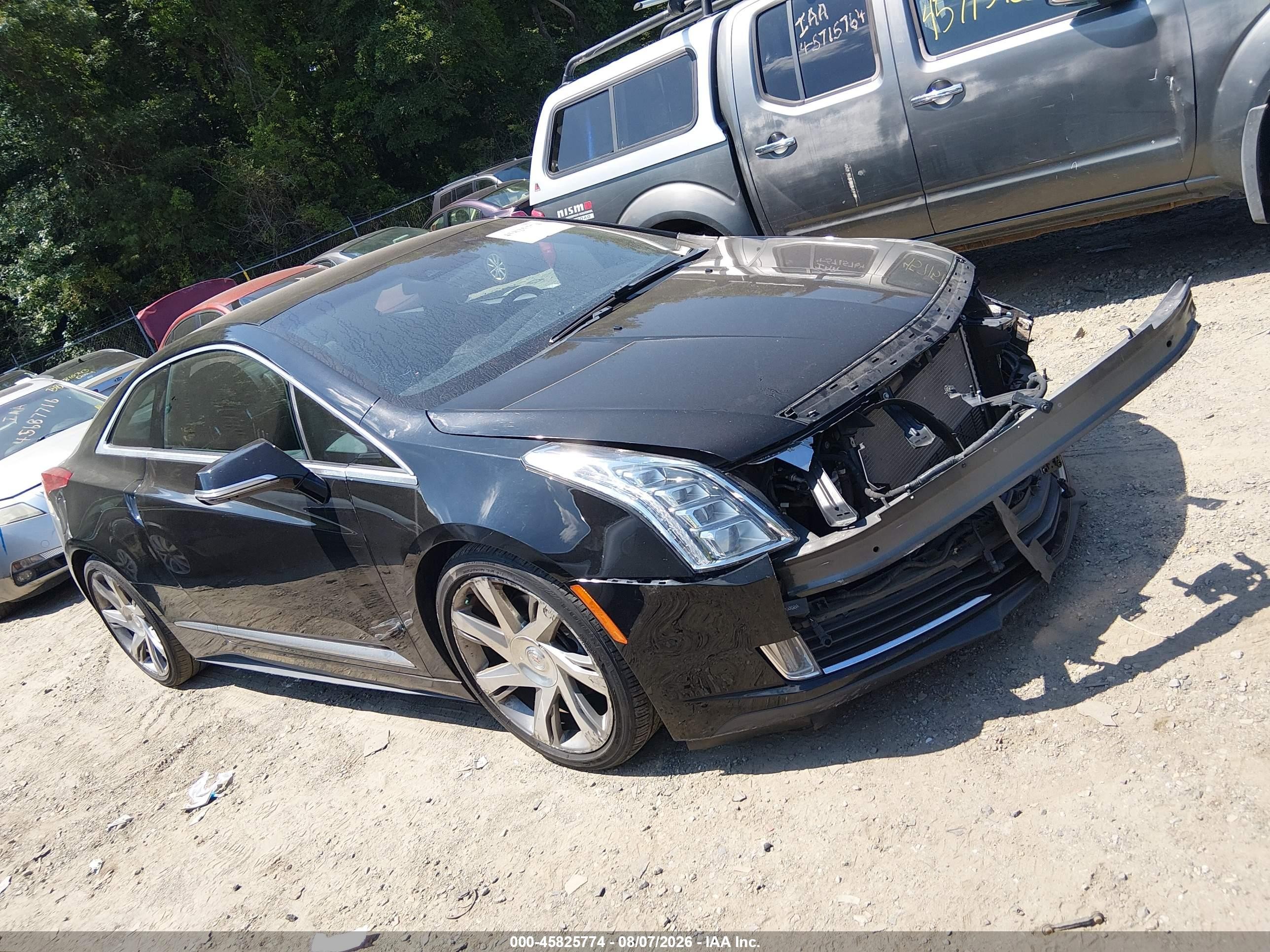 2014 Cadillac Elr Standard Black vin: 1G6RR1E40EU601197
