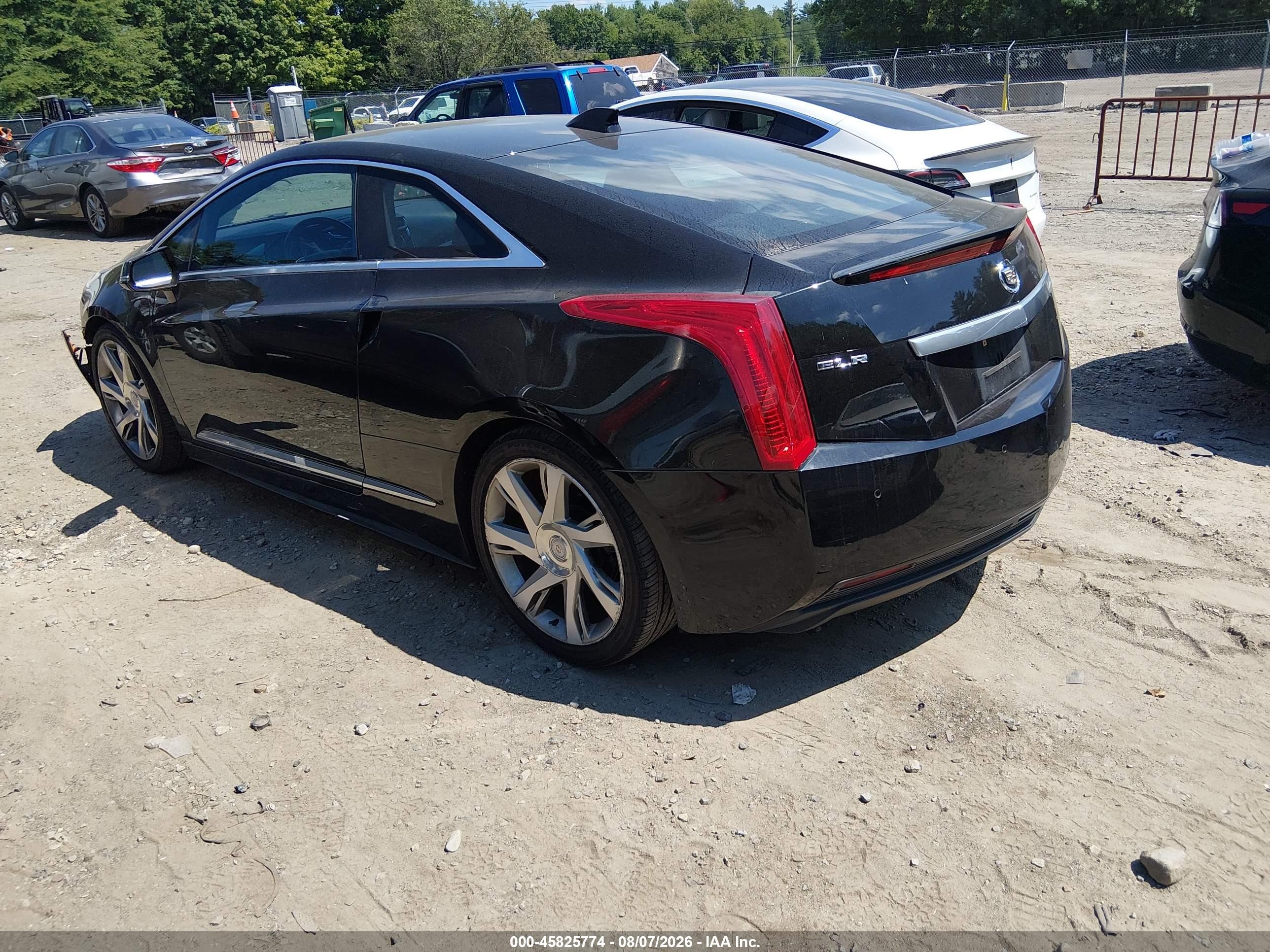 2014 Cadillac Elr Standard Black vin: 1G6RR1E40EU601197