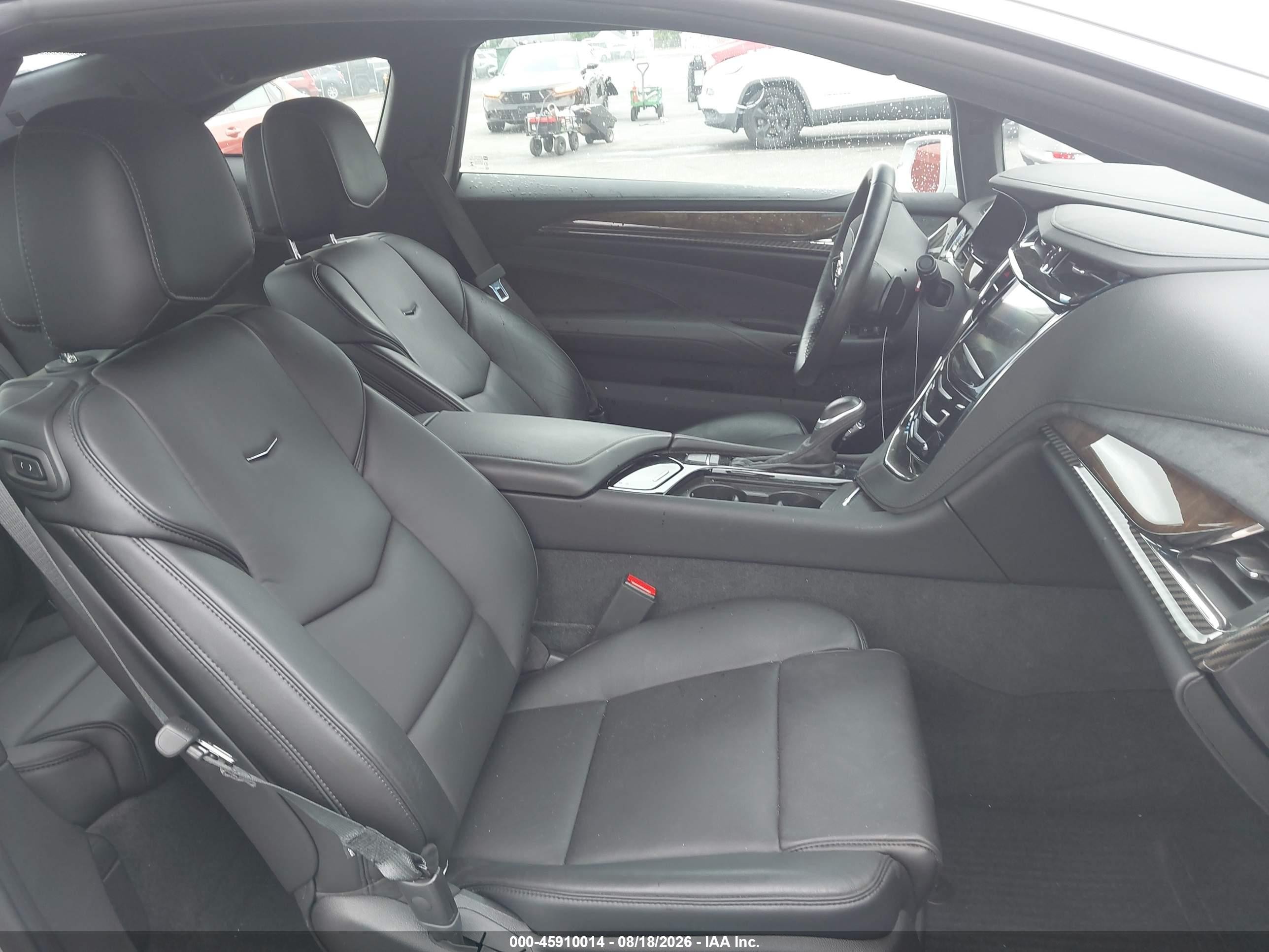 2014 Cadillac Elr Standard Silver vin: 1G6RR1E42EU602089