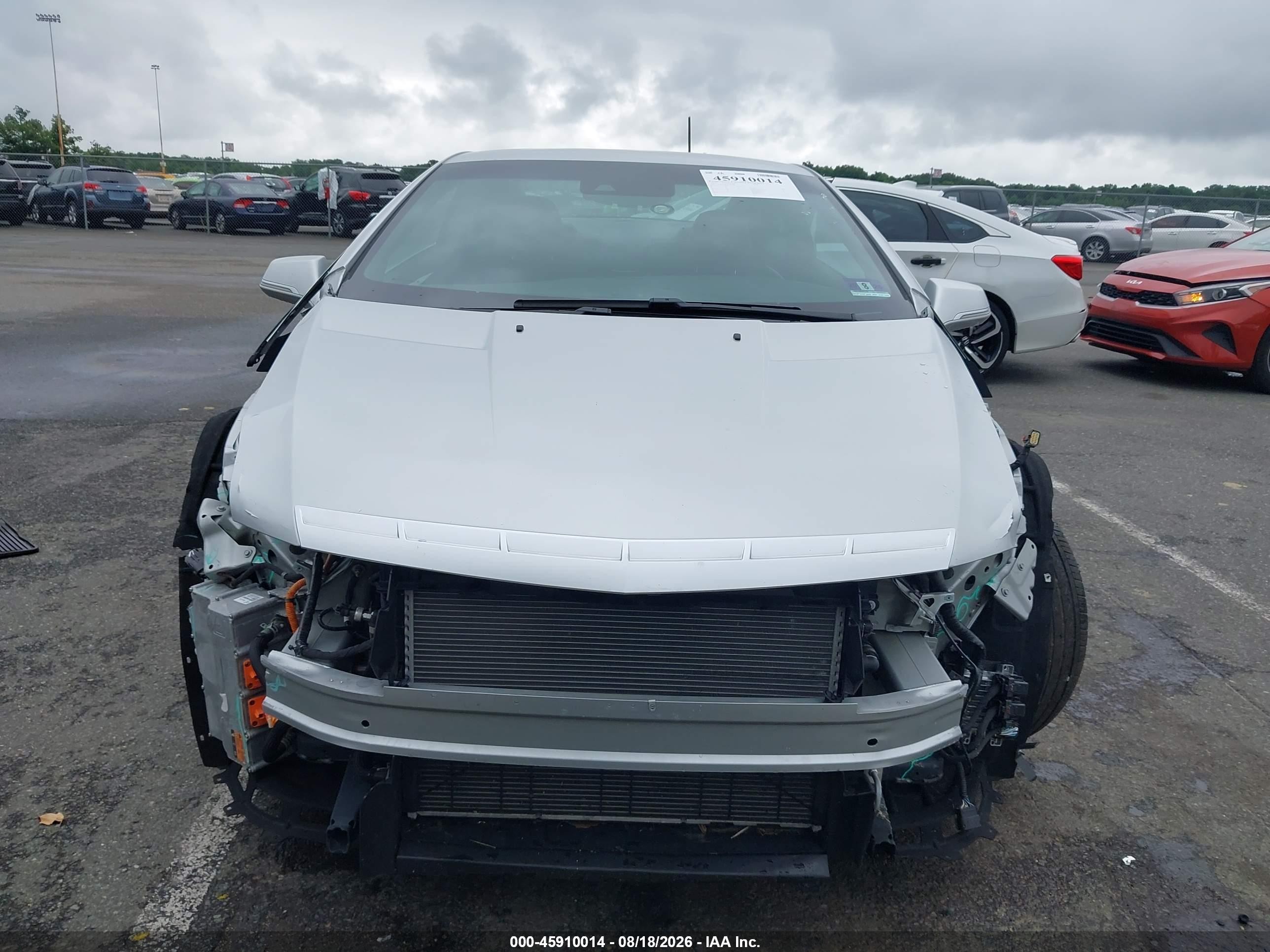 2014 Cadillac Elr Standard Silver vin: 1G6RR1E42EU602089