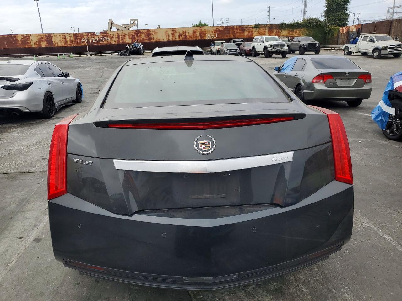 2014 Cadillac Elr Luxury Charcoal vin: 1G6RR1E44EU600439