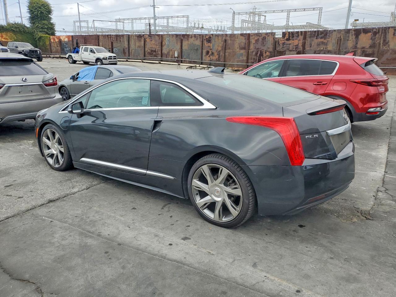 2014 Cadillac Elr Luxury Charcoal vin: 1G6RR1E44EU600439