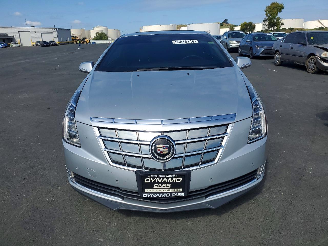 2014 Cadillac Elr Luxury Silver vin: 1G6RR1E46EU601222