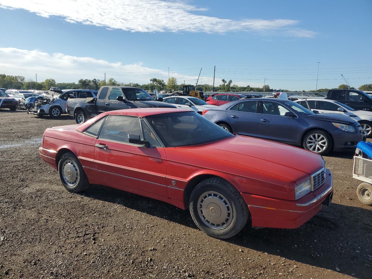 1987 Cadillac Allante Red vin: 1G6VR3171HU102827