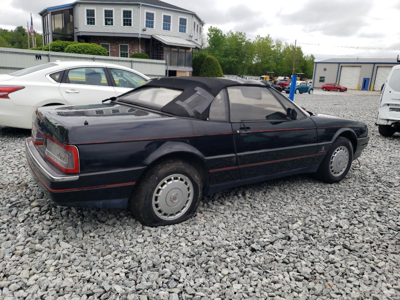 1987 Cadillac Allante Black vin: 1G6VR3172JU1012C7