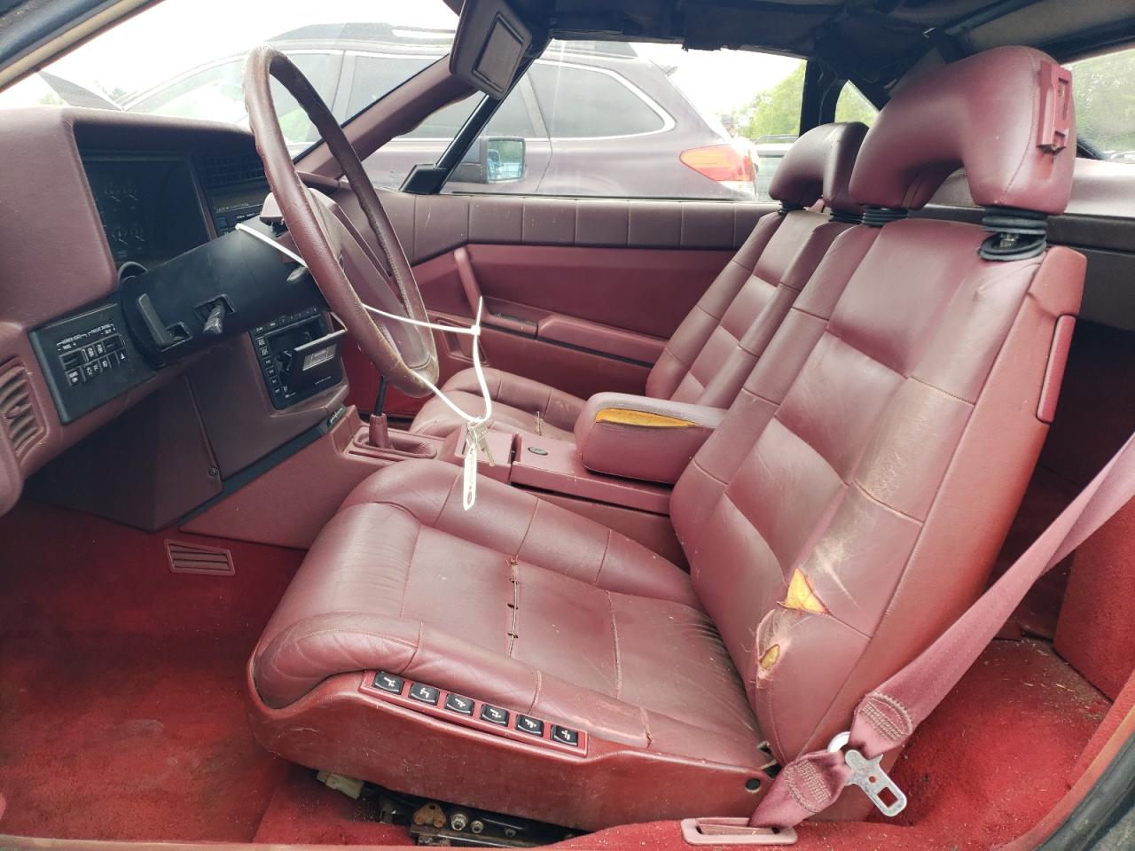1987 Cadillac Allante Black vin: 1G6VR3172JU1012C7