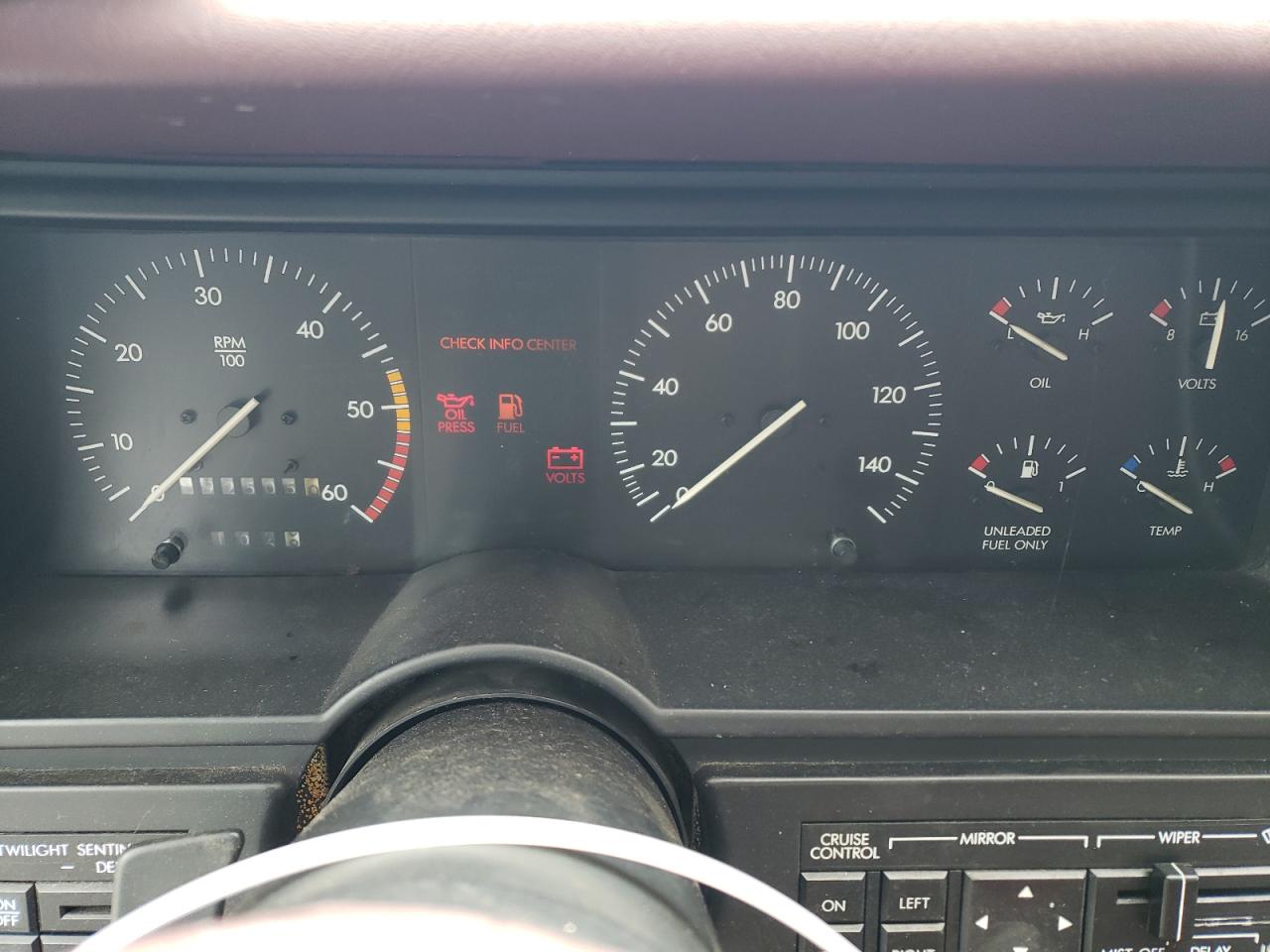 1987 Cadillac Allante Black vin: 1G6VR3172JU1012C7