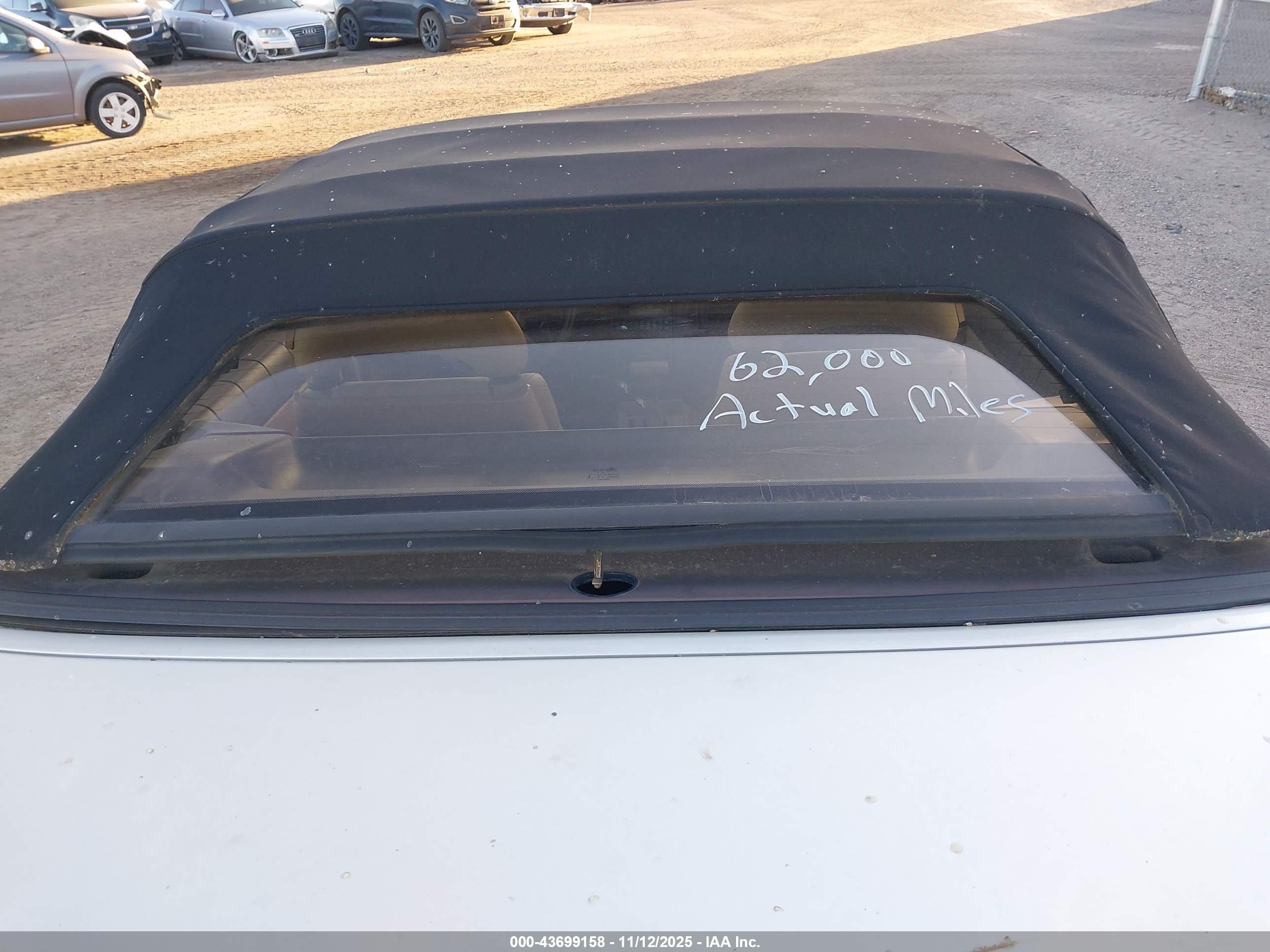1988 Cadillac Allante   White vin: 1G6VR3173JU100664