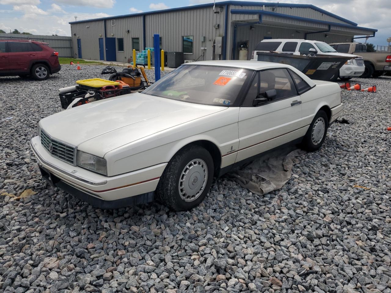 1987 Cadillac Allante White vin: 1G6VR3175HU100207