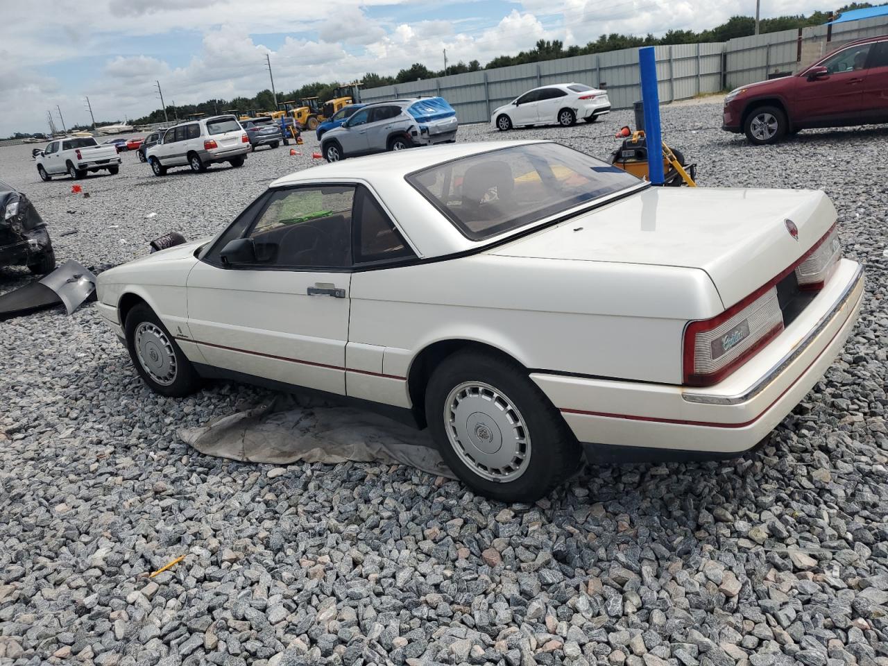 1987 Cadillac Allante White vin: 1G6VR3175HU100207