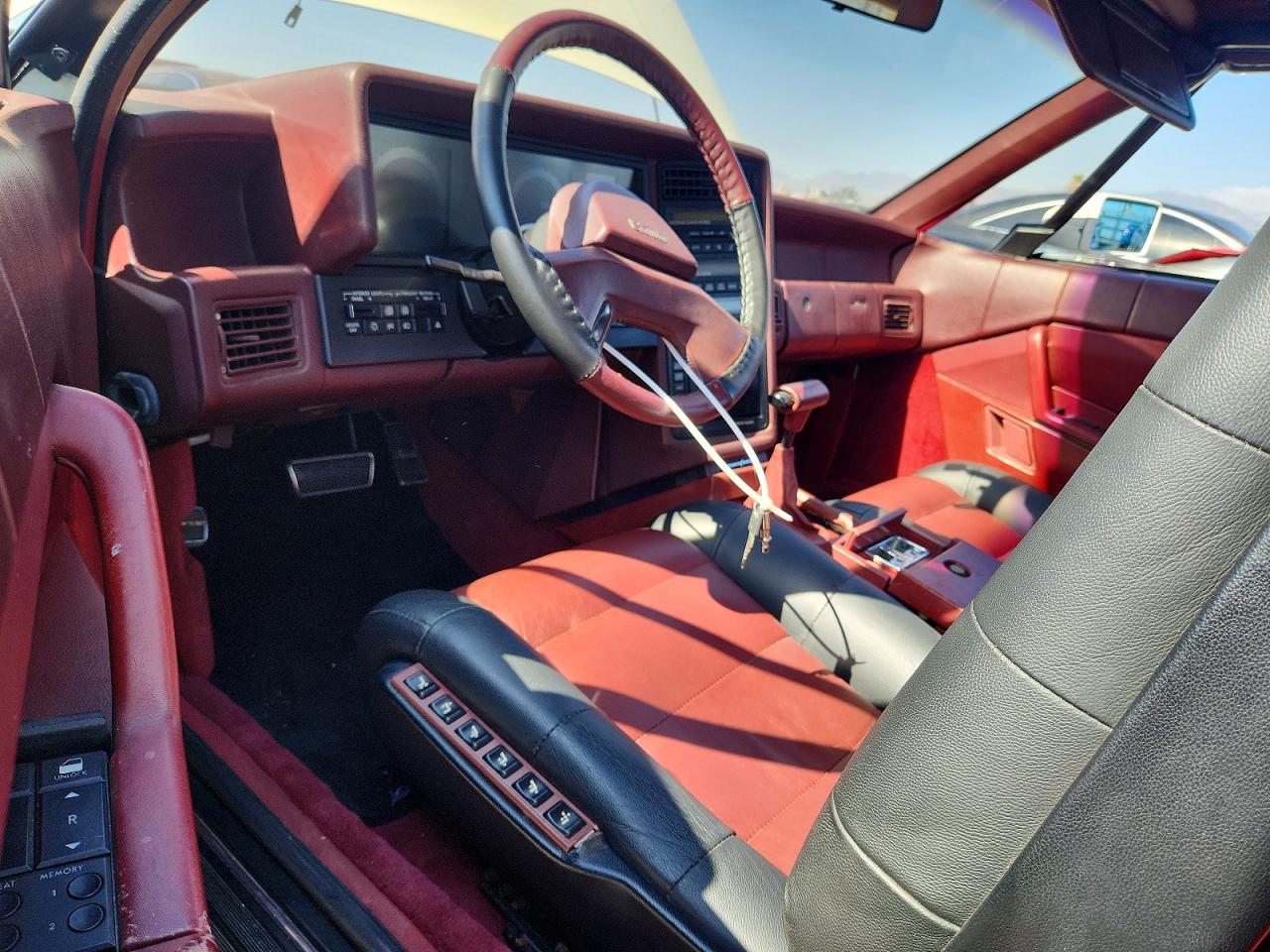 1987 Cadillac Allante White vin: 1G6VR3177HU100550