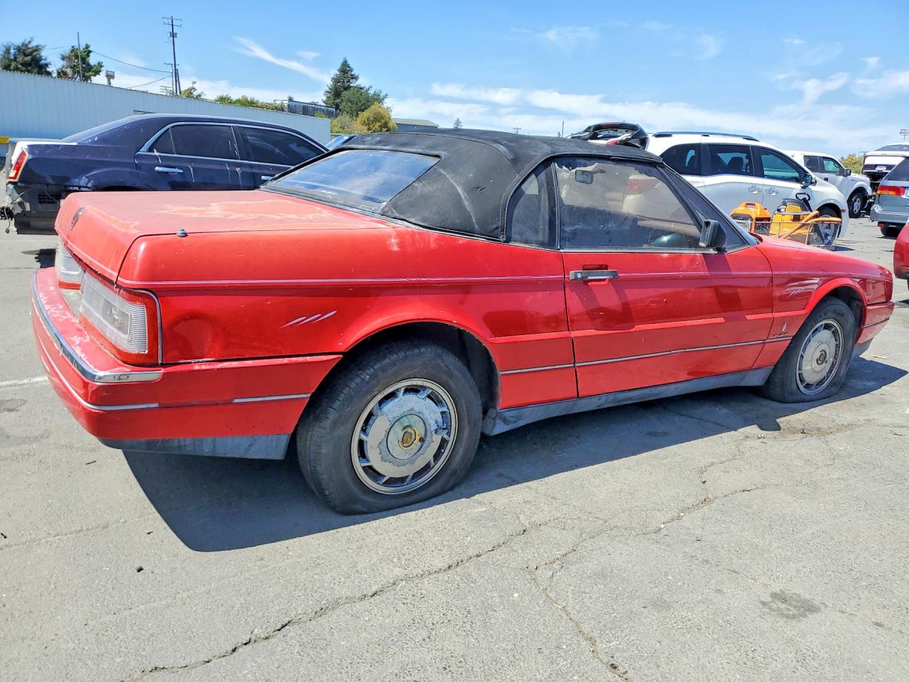 1988 Cadillac Allante Red vin: 1G6VR3177JU101574