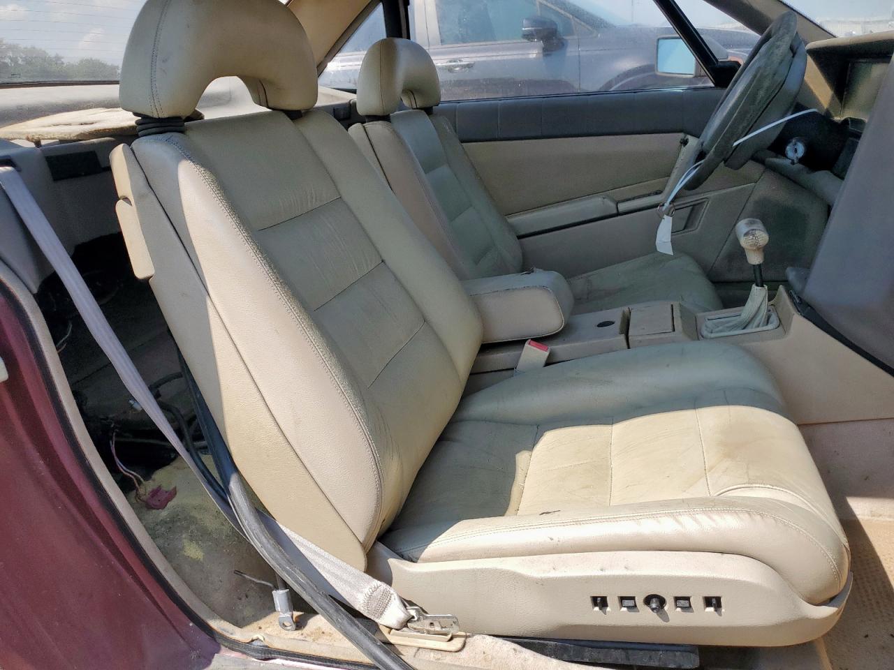 1990 Cadillac Allante Cv Red vin: 1G6VR3385LU100142