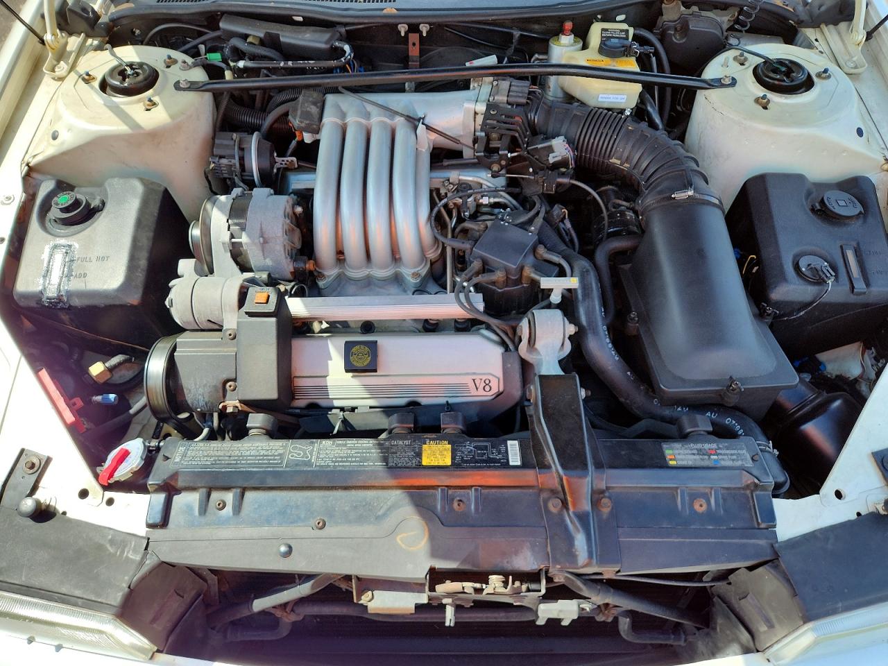 1992 Cadillac Allante White vin: 1G6VR3386NU100153