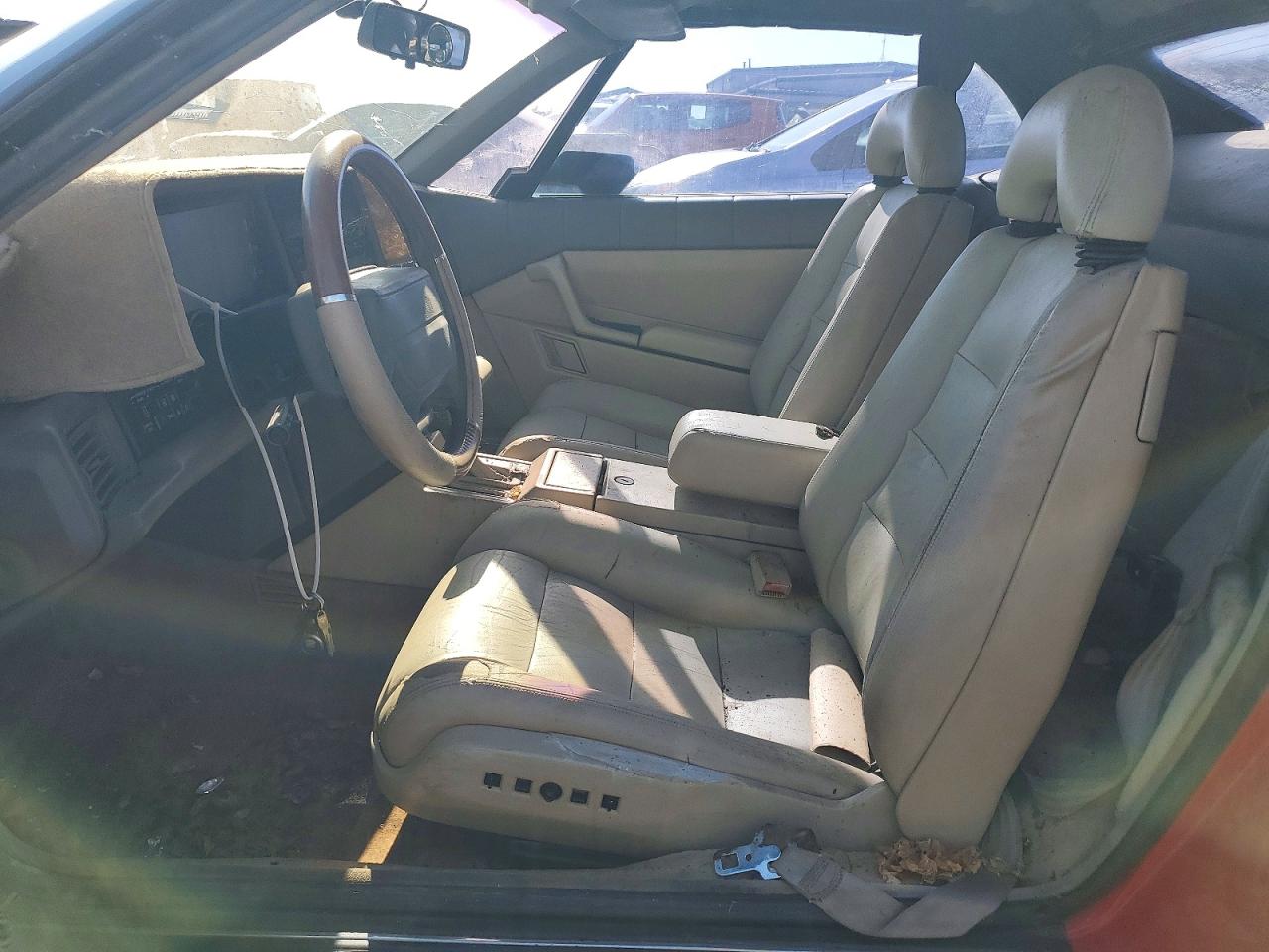 1991 Cadillac Allante Red vin: 1G6VS3380MU125102