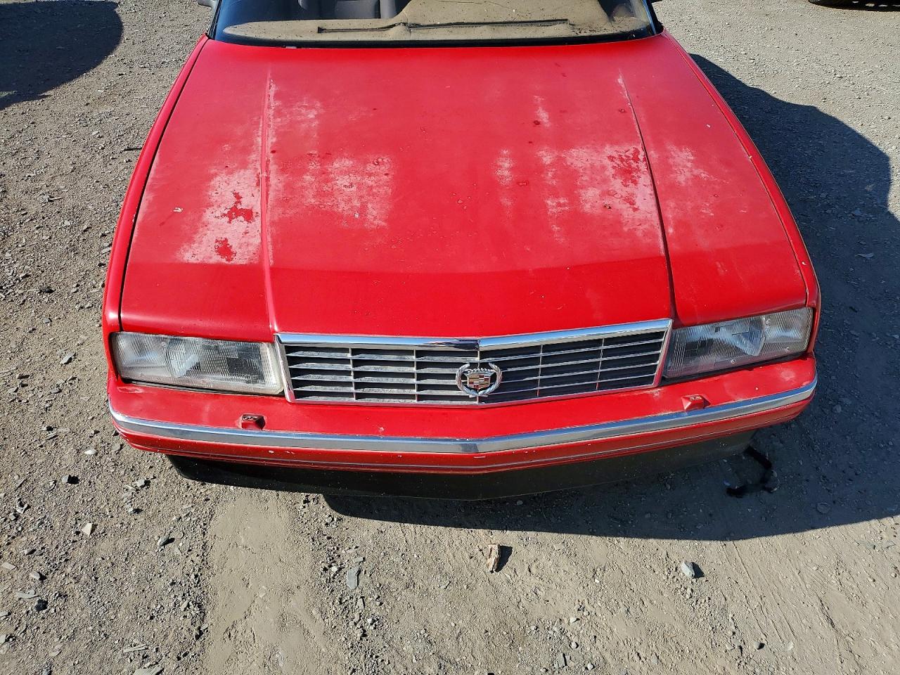 1991 Cadillac Allante Red vin: 1G6VS3380MU125102