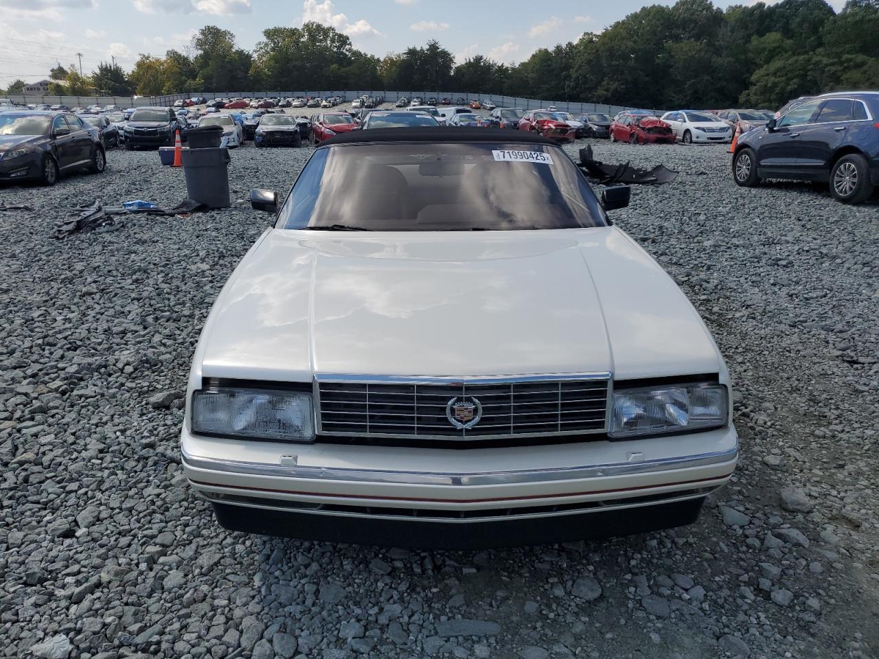 1990 Cadillac Allante White vin: 1G6VS3381LU126368