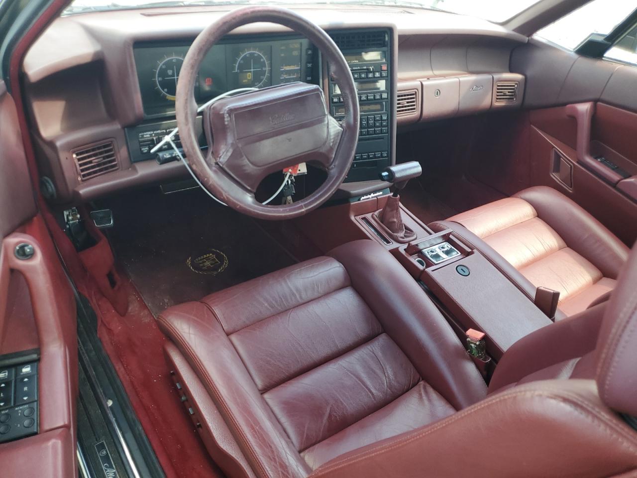 1990 Cadillac Allante White vin: 1G6VS3381LU126368