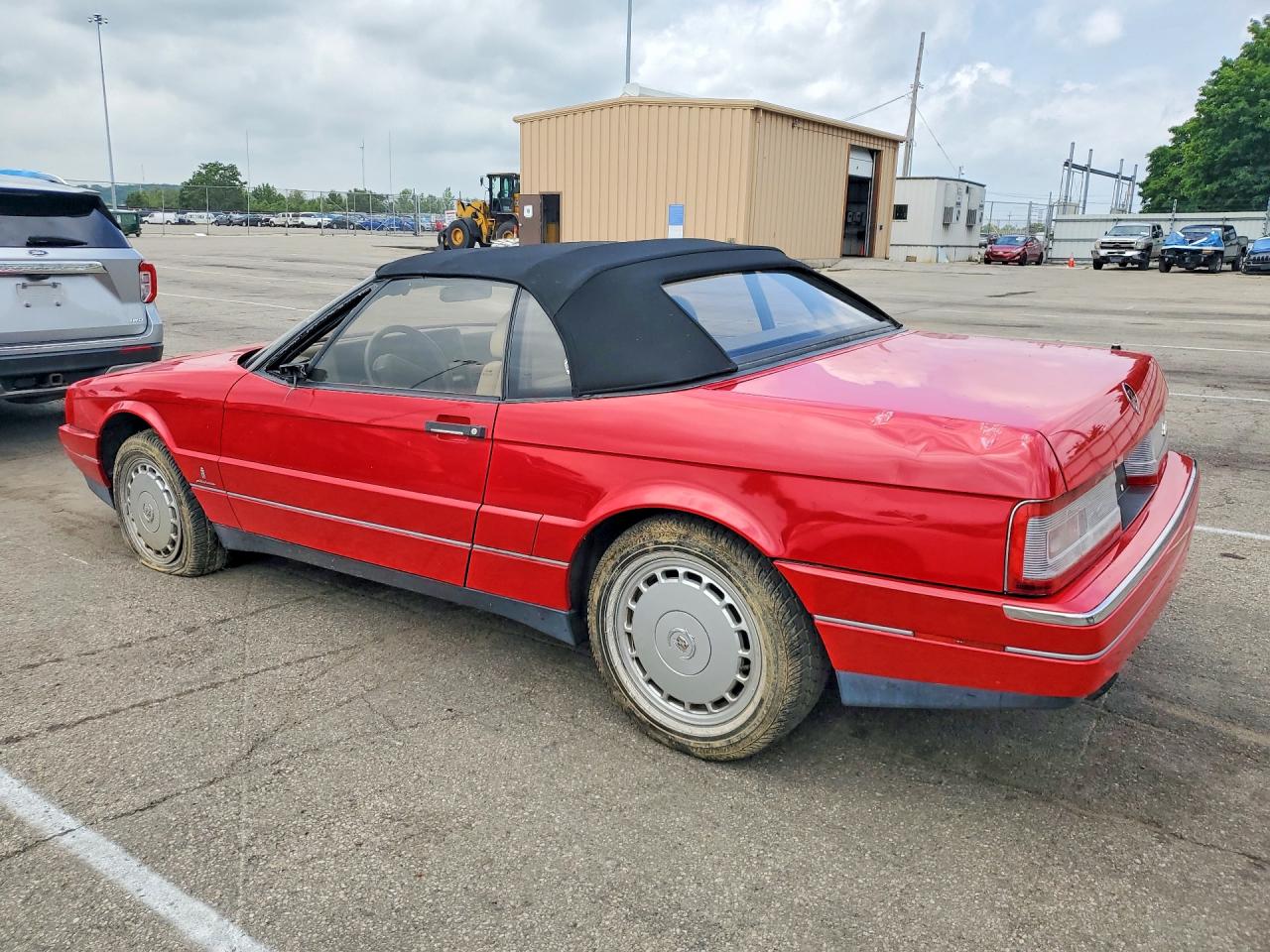 1991 Cadillac Allante Red vin: 1G6VS3381MU127084