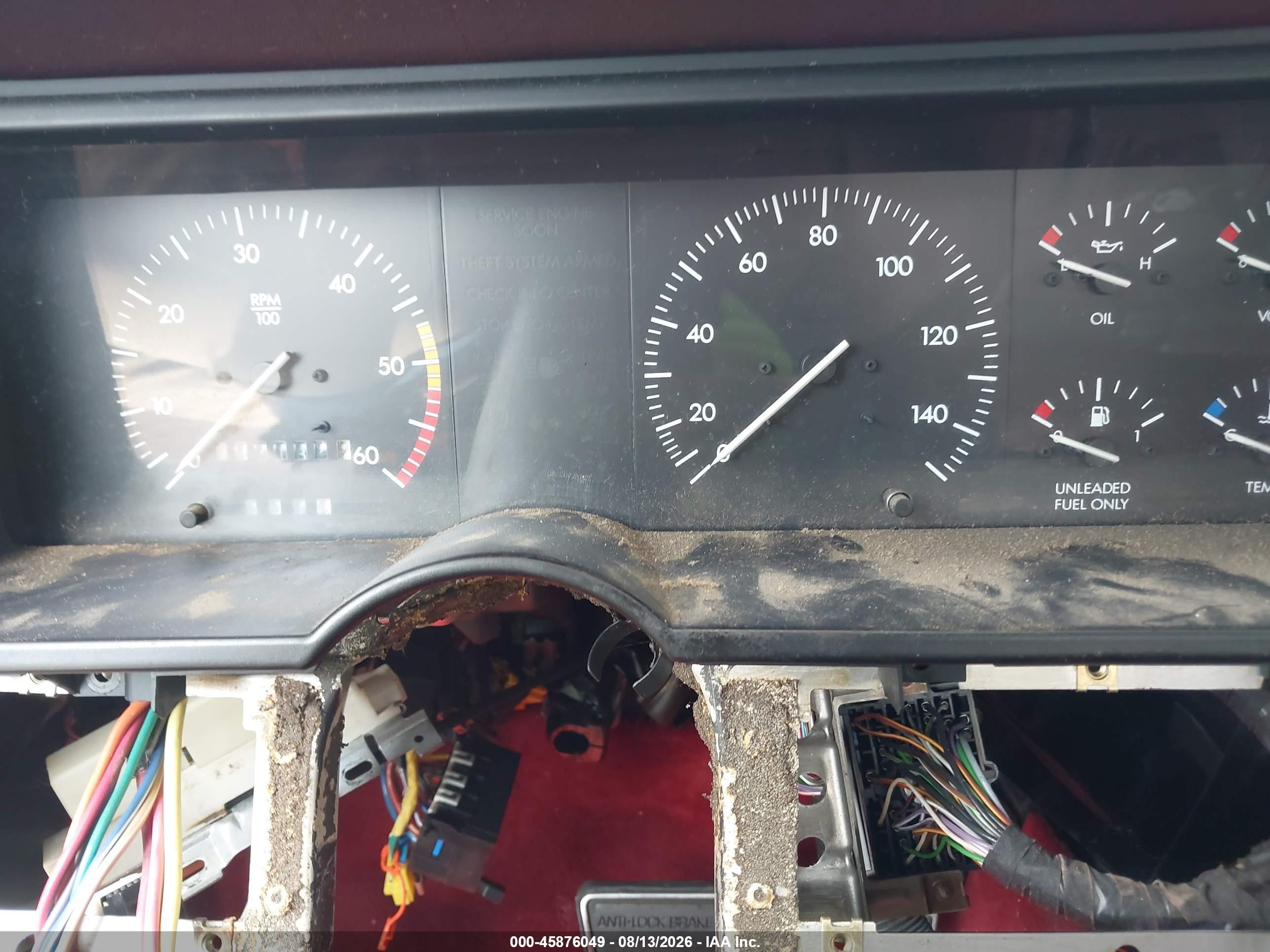 1990 Cadillac Allante   White vin: 1G6VS3382LU127366