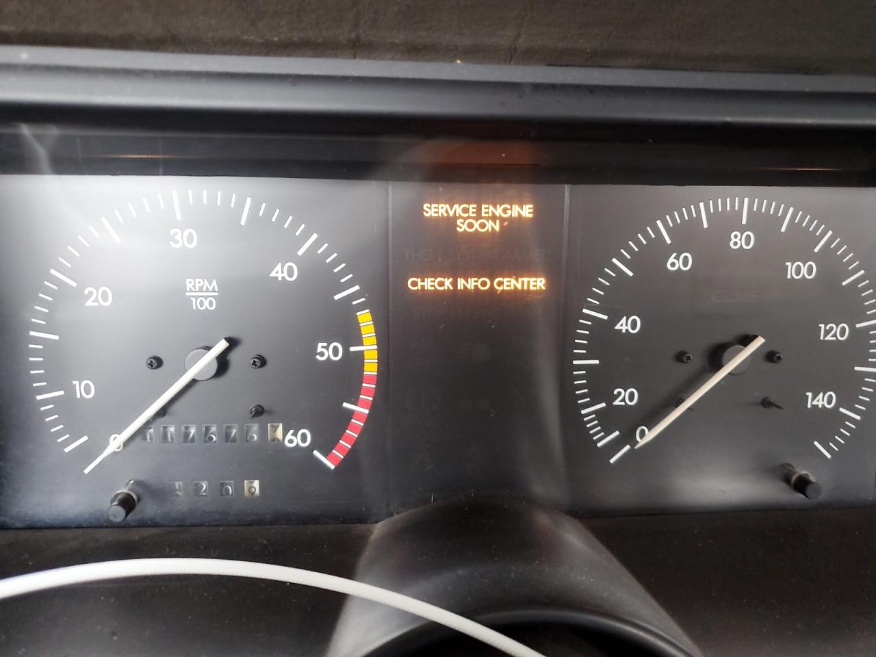 1990 Cadillac Allante Red vin: 1G6VS3384LU125506