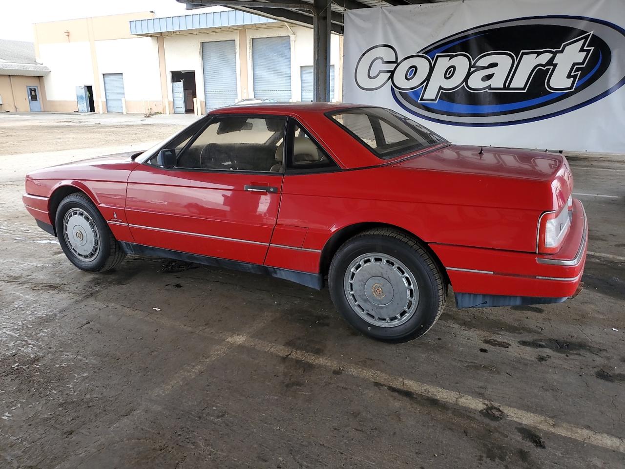 1990 Cadillac Allante Red vin: 1G6VS3384LU125506