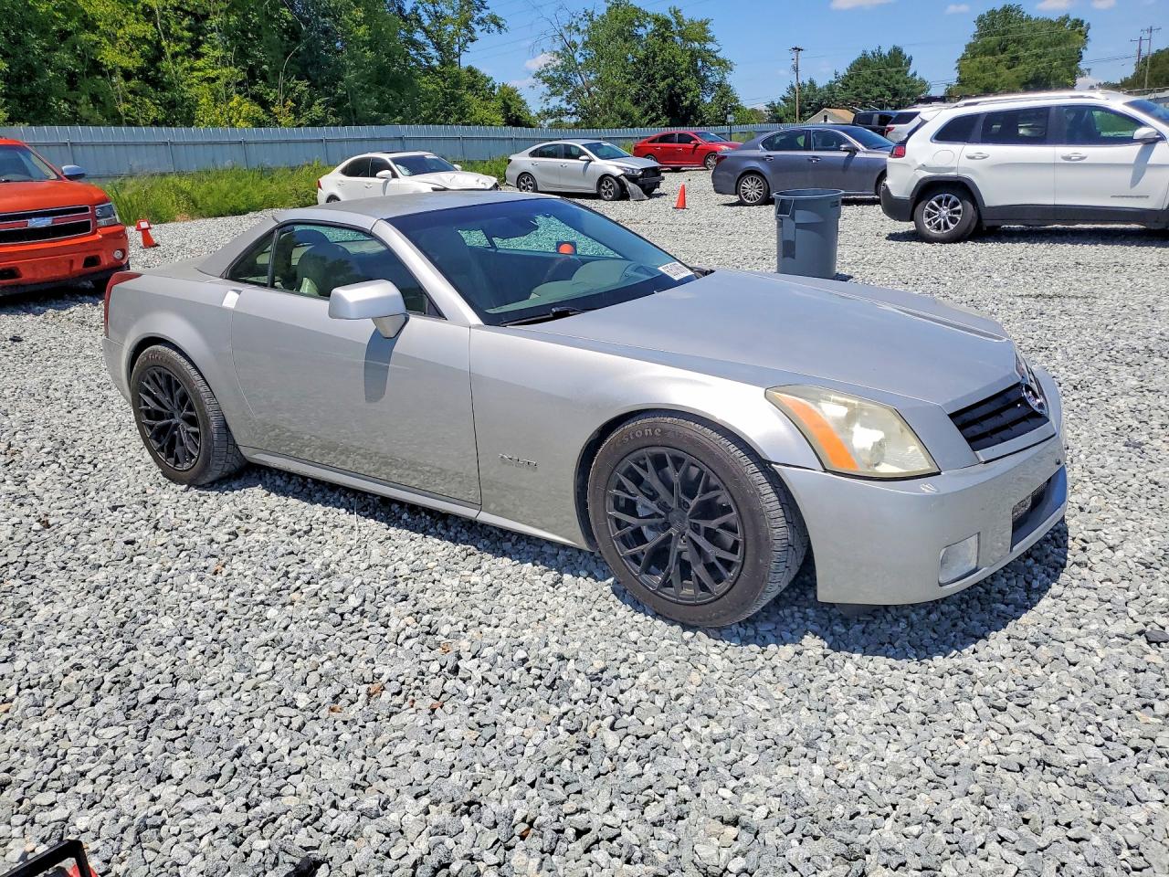 2005 Cadillac Xlr Серебряный vin: 1G6YV34A155603786